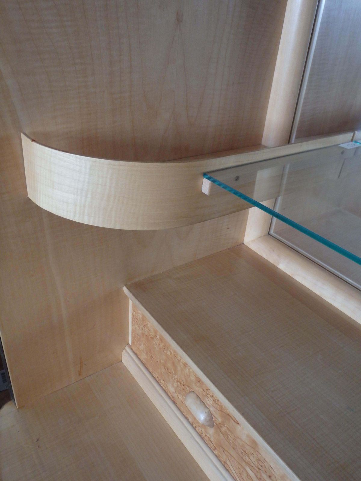 Furniture Beautiful Chest Of Drawers With Upper Cabinet And Mirror photo