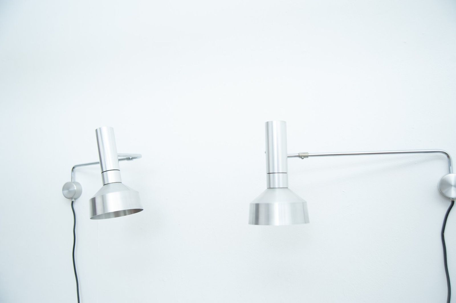 Minilux Wall Lights By Rosemarie & Rico Baltensweiler For Baltensweiler, 1960s, Set Of 2 photo 2688.0