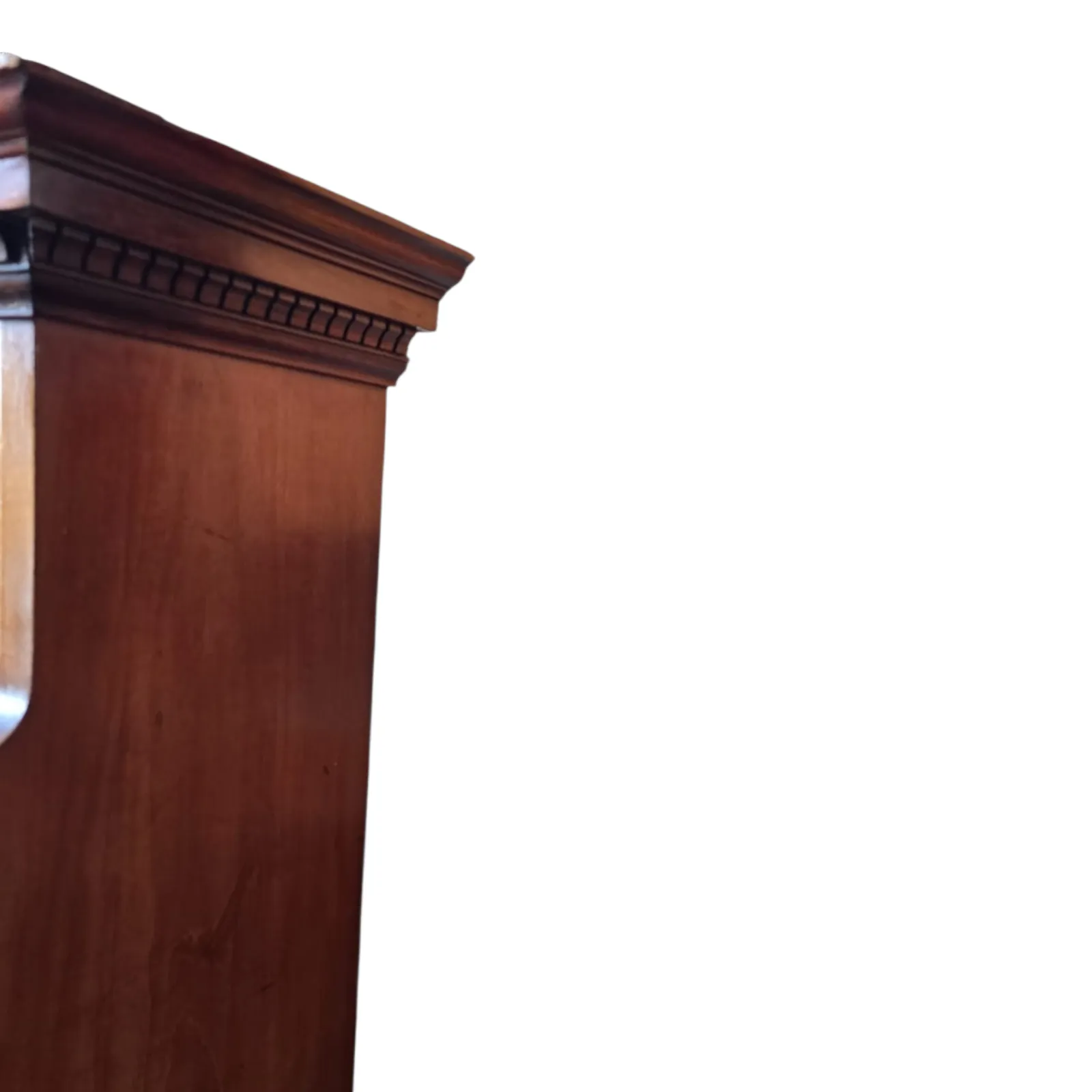 photo furniture Antique Large Victorian Mahogany Waterfall Open Bookcase