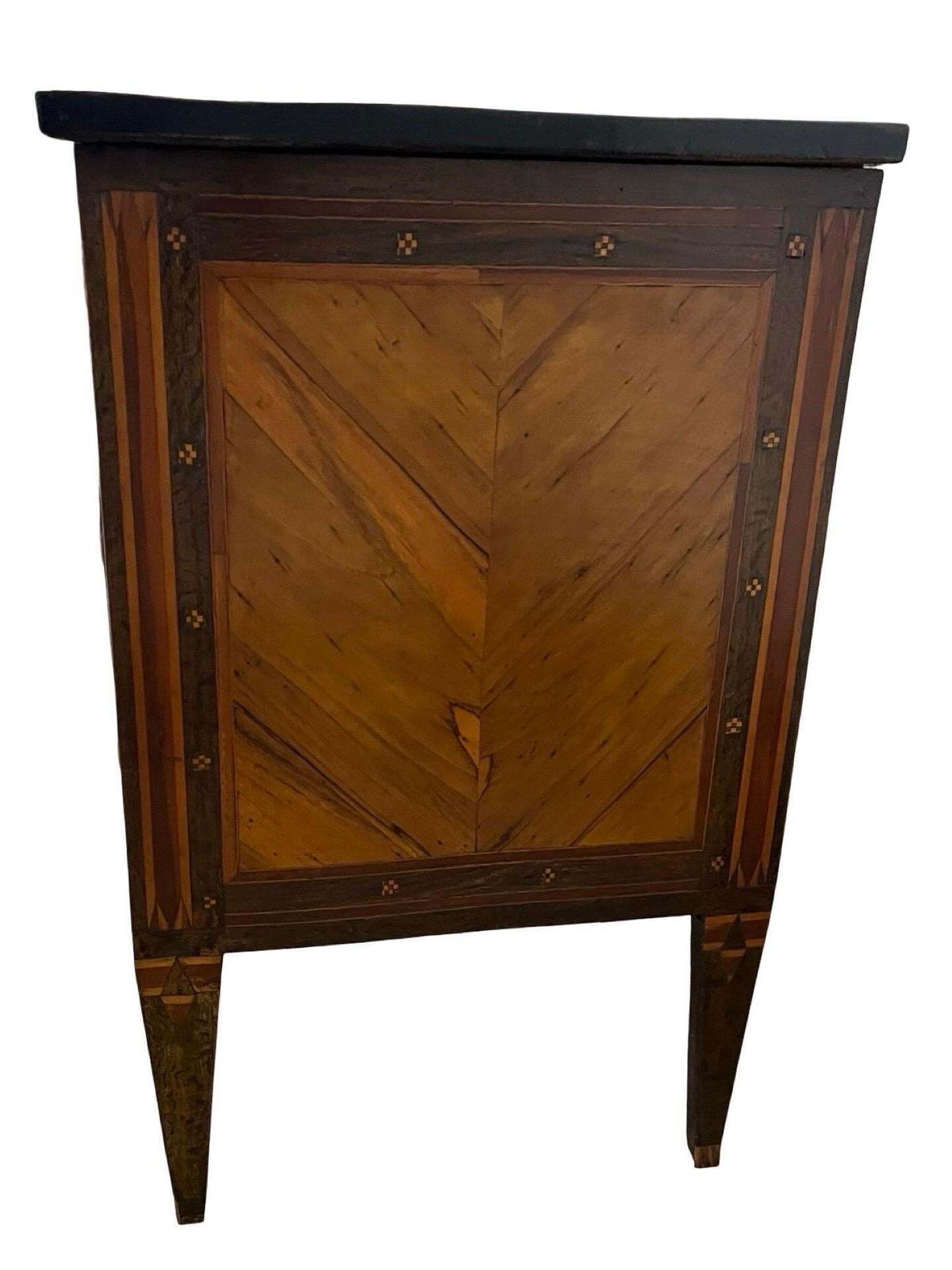 18th Century French Louis XVI Commode / Chest Of Drawers photo vintage