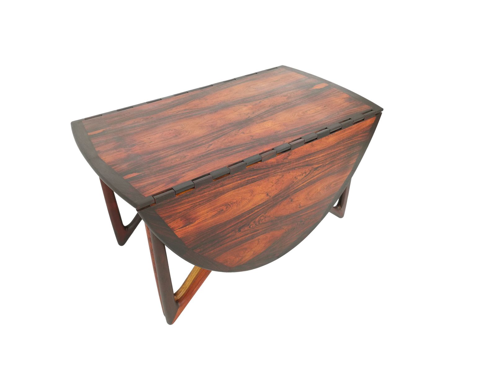 A Mid Century Rosewood Drop Leaf Dining Table By Kurt østervig For Jason Møbler photo Furniture