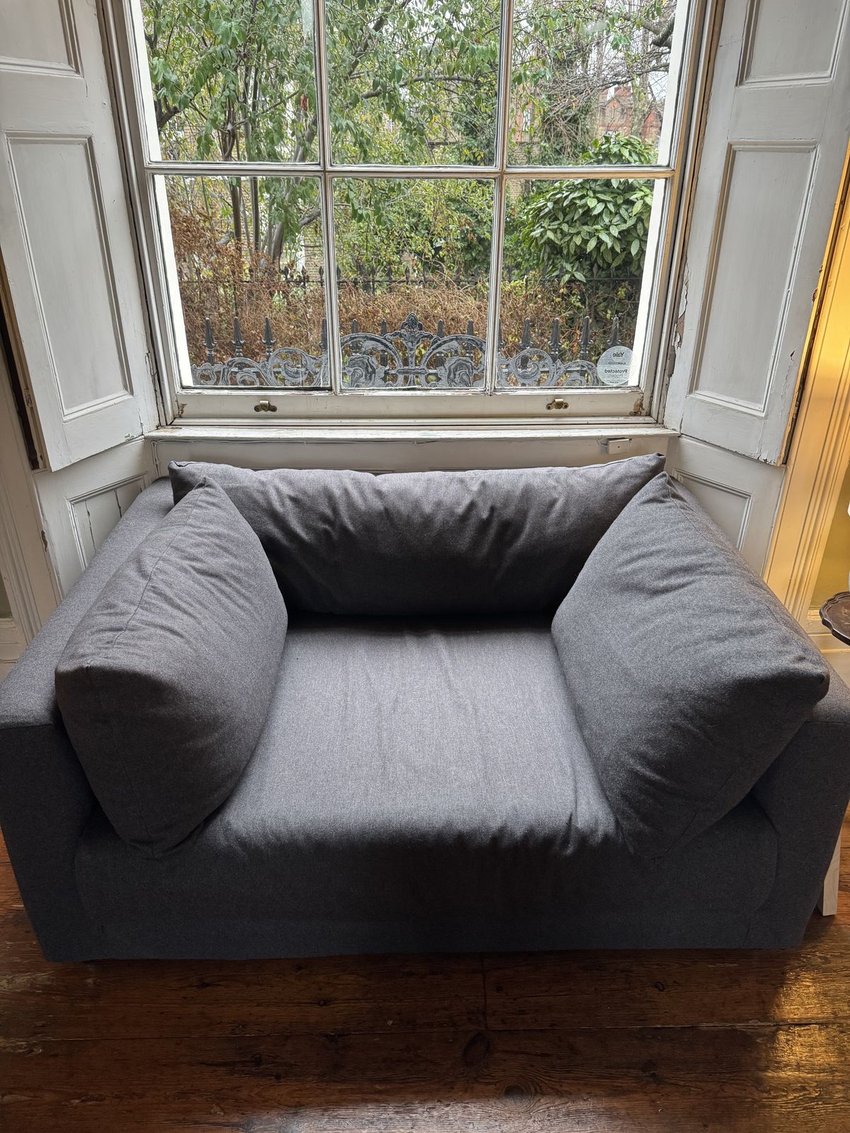 Habitat Grey Armchair photo furniture
