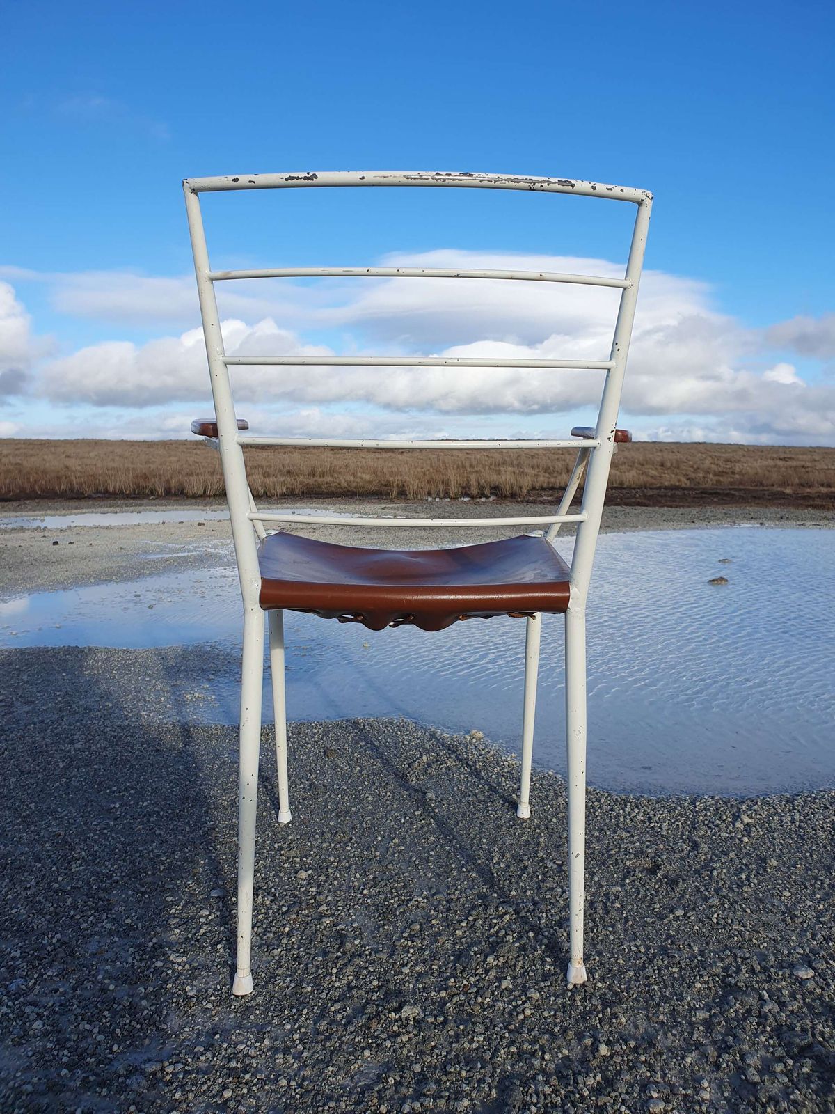 A Ladderax Desk Chair Designed By Robert Heal For Staples. 1960s. photo 235.0