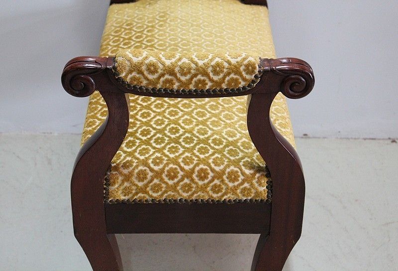 Small Banquette Middle Restoration   19th Century photo vinterior