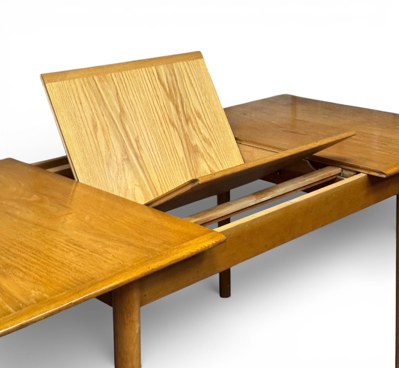 Dalescraft Teak Dining Table Extending Butterfly Leaf Rare Mid Century C1960s photo buy