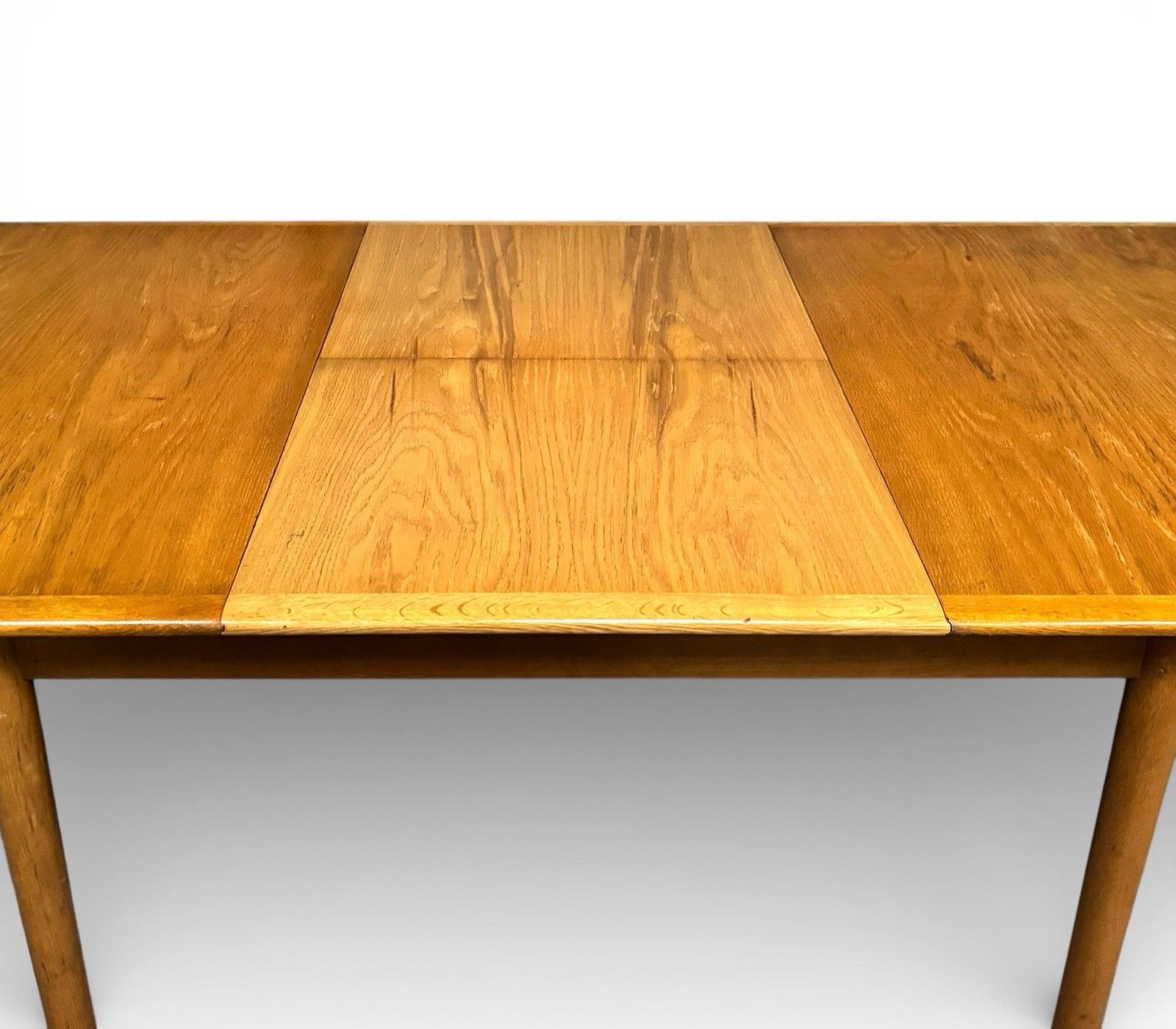 photo furniture Dalescraft Teak Dining Table Extending Butterfly Leaf Rare Mid Century C1960s