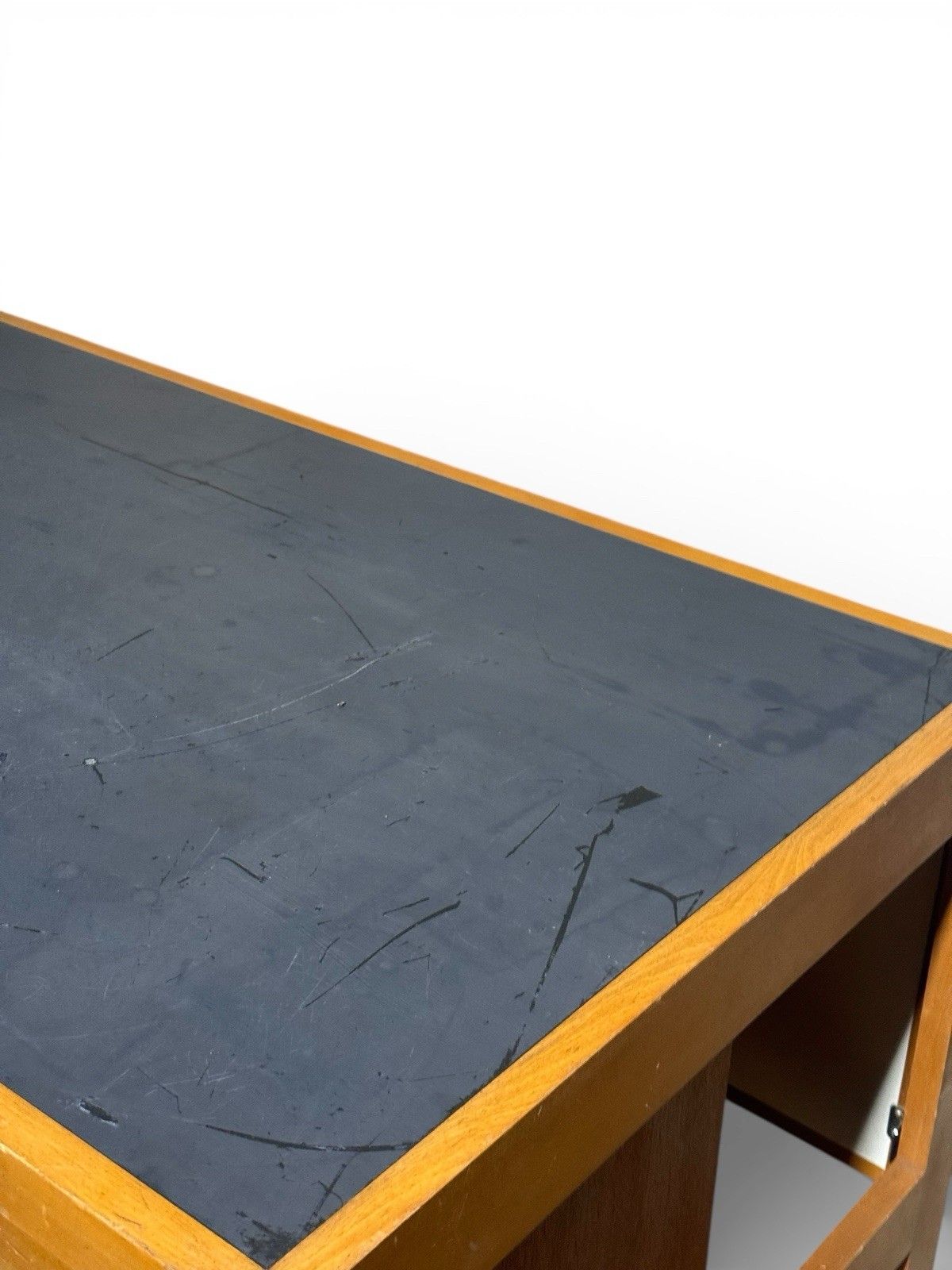 Super Rare York Rosenberg Mardall Sycamore Desk Brian Henderson Retro C1959 photo for sale