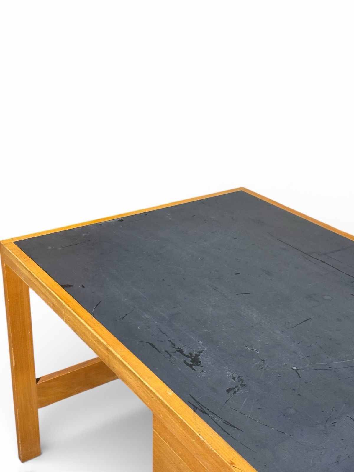 Super Rare York Rosenberg Mardall Sycamore Desk Brian Henderson Retro C1959 photo vinterior