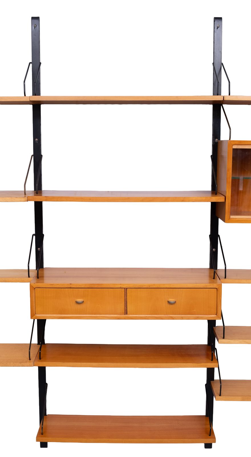 Poul Cadovius Hanging Royal Wall System 1950s Denmark photo furniture