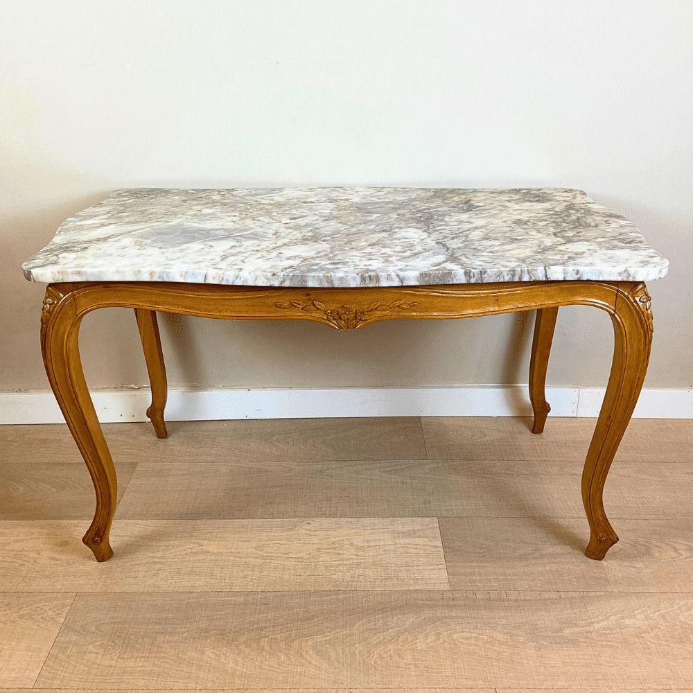 Louis XV Style Coffee Table, Spain, 1940's photo Furniture
