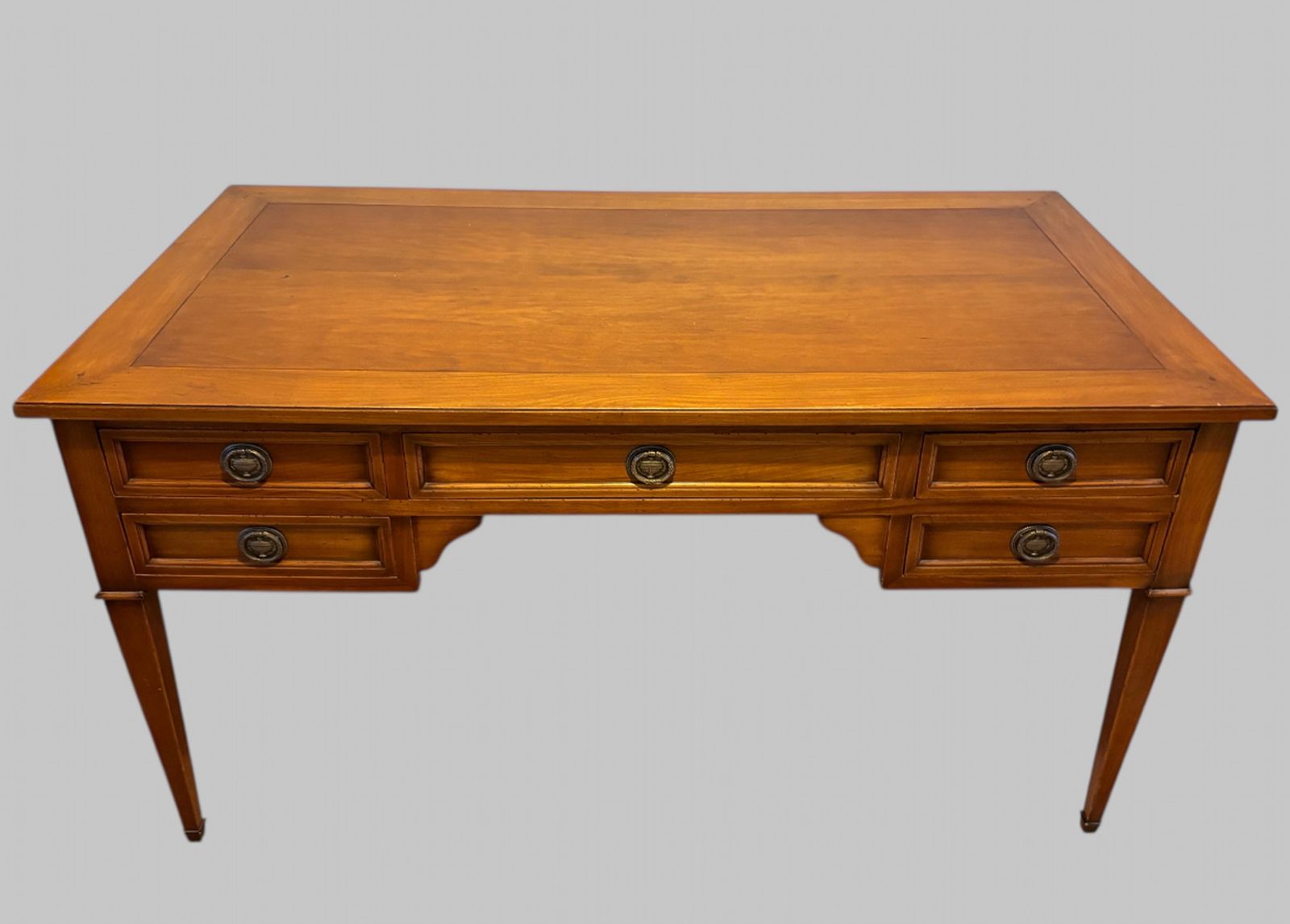 A Well Proportioned Vintage Spanish Writing Desk photo furniture