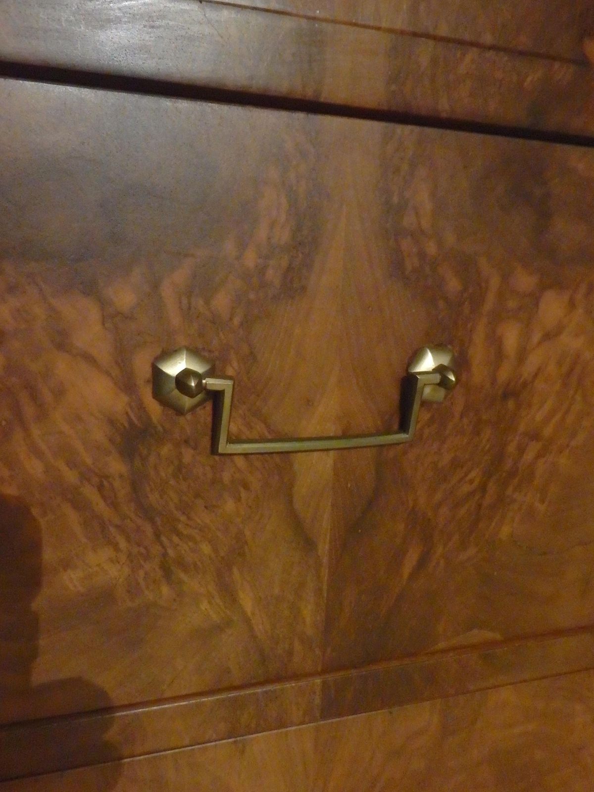 Emipire Secretaire Walnut With Secret Drawer photo Furniture