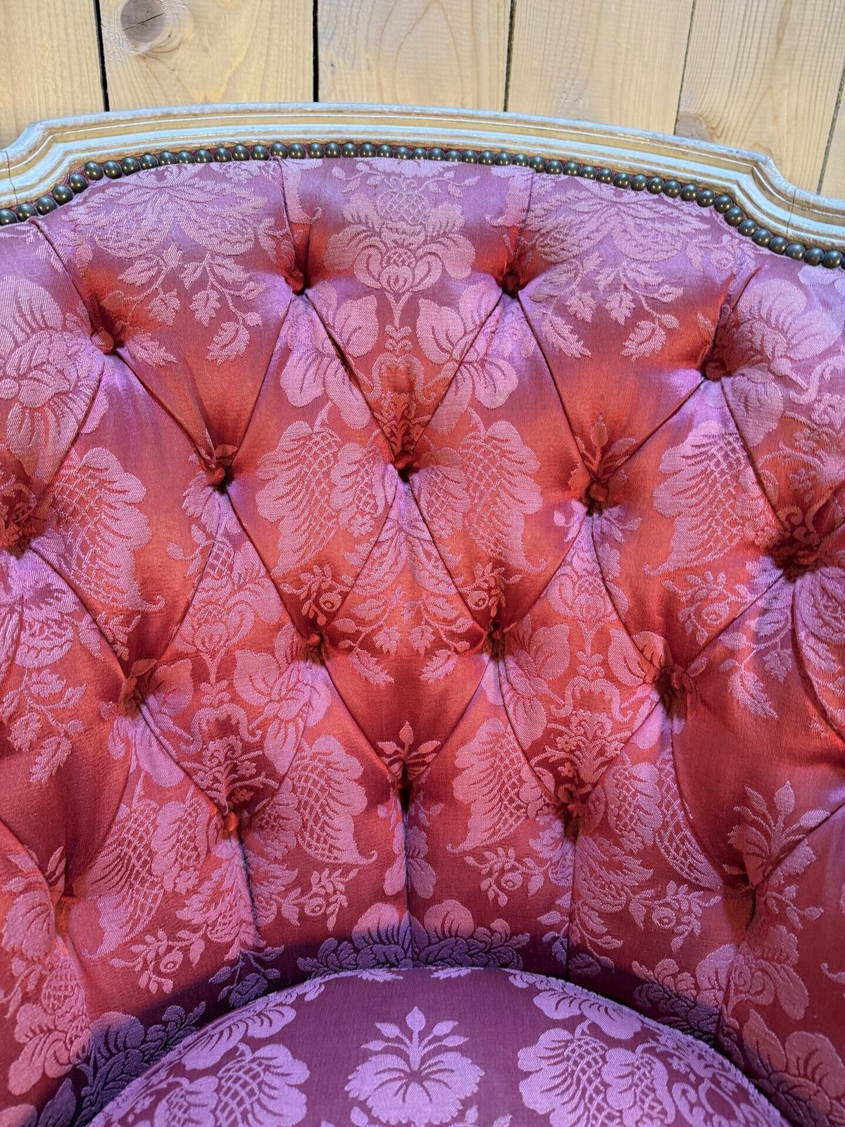 Paire De Bergères Gondoles De Style Louis XV Bois Réchampi photo Furniture