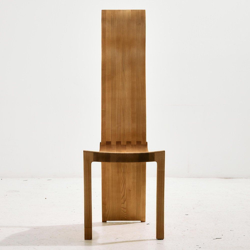 Ash Kragenæs Dining Chair By Walther Nielsen, 1970s, Set Of 4 photo for sale