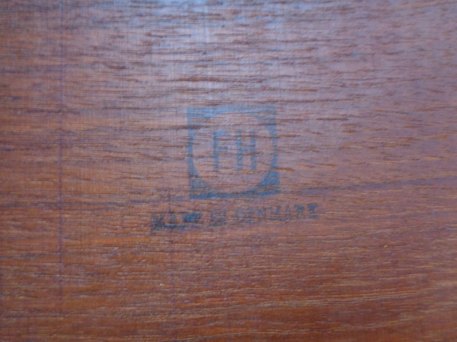 2168.0 3605 Teak Desk By Arne Jacobsen For Fritz Hansen, 1950s photo