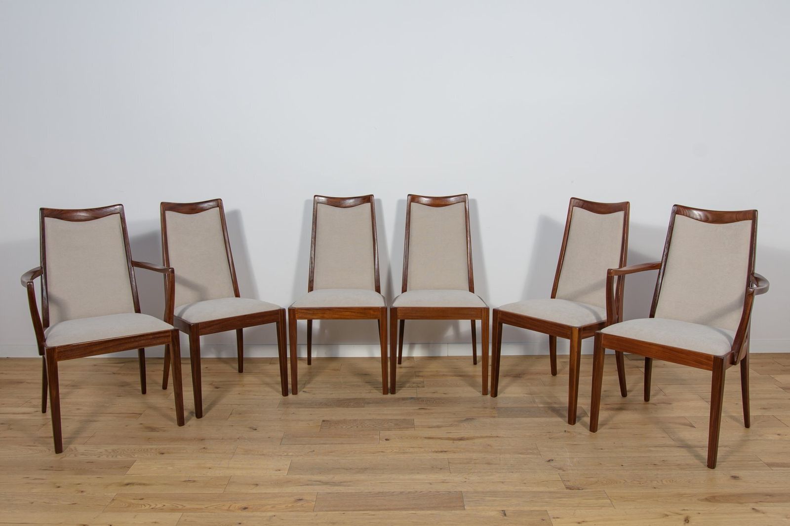 Mid Century Teak Dining Chairs By Leslie Dandy For G Plan, United Kingdom, 1960s, Set Of 6