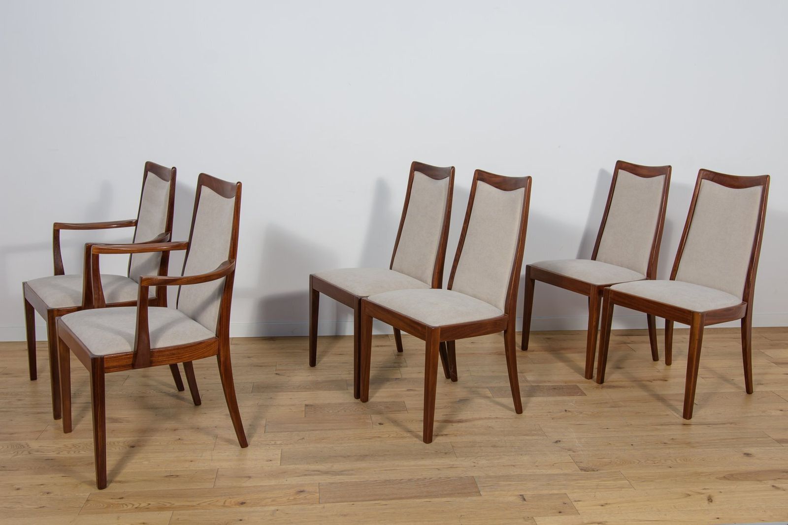 Mid Century Teak Dining Chairs By Leslie Dandy For G Plan, United Kingdom, 1960s, Set Of 6 photo vinterior