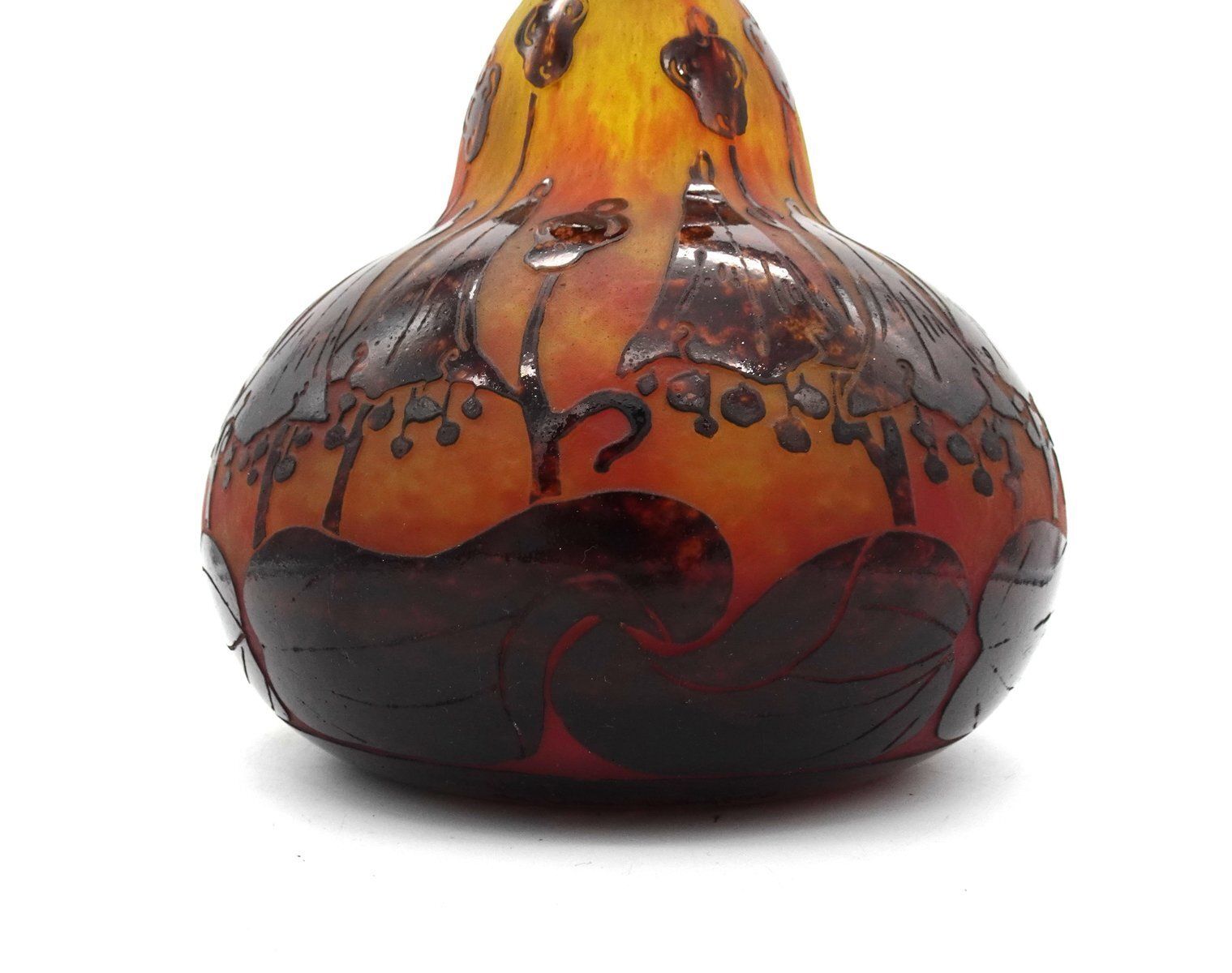 2420.0 Le Verre Francais Vase In Glass By Charles Schneider, 1920s photo