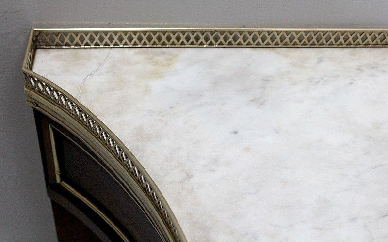 Louis XVI Trapezoidal Console 18th Century photo for sale