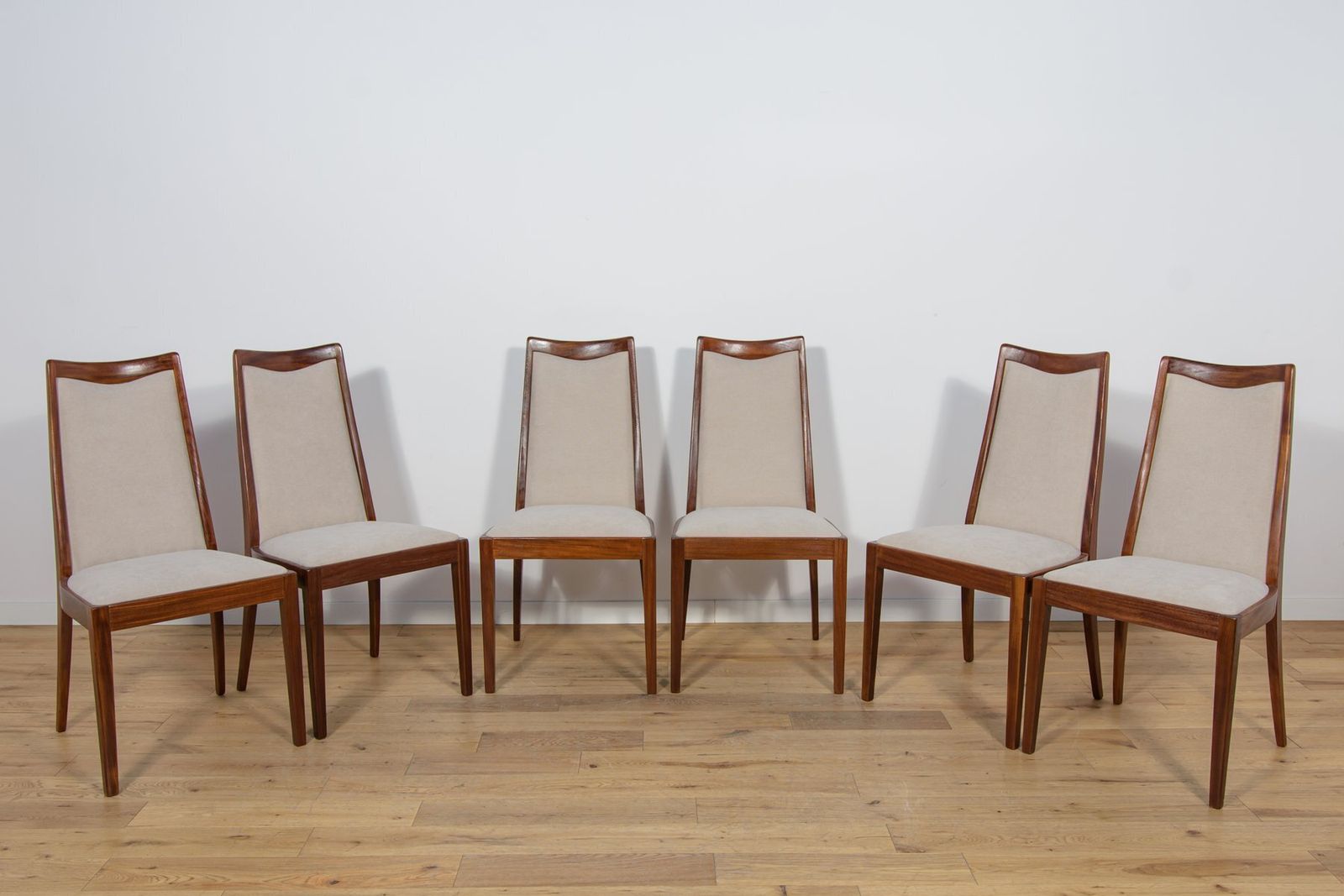 Mid Century Teak Dining Chairs By Leslie Dandy For G Plan, United Kingdom, 1960s, Set Of 6