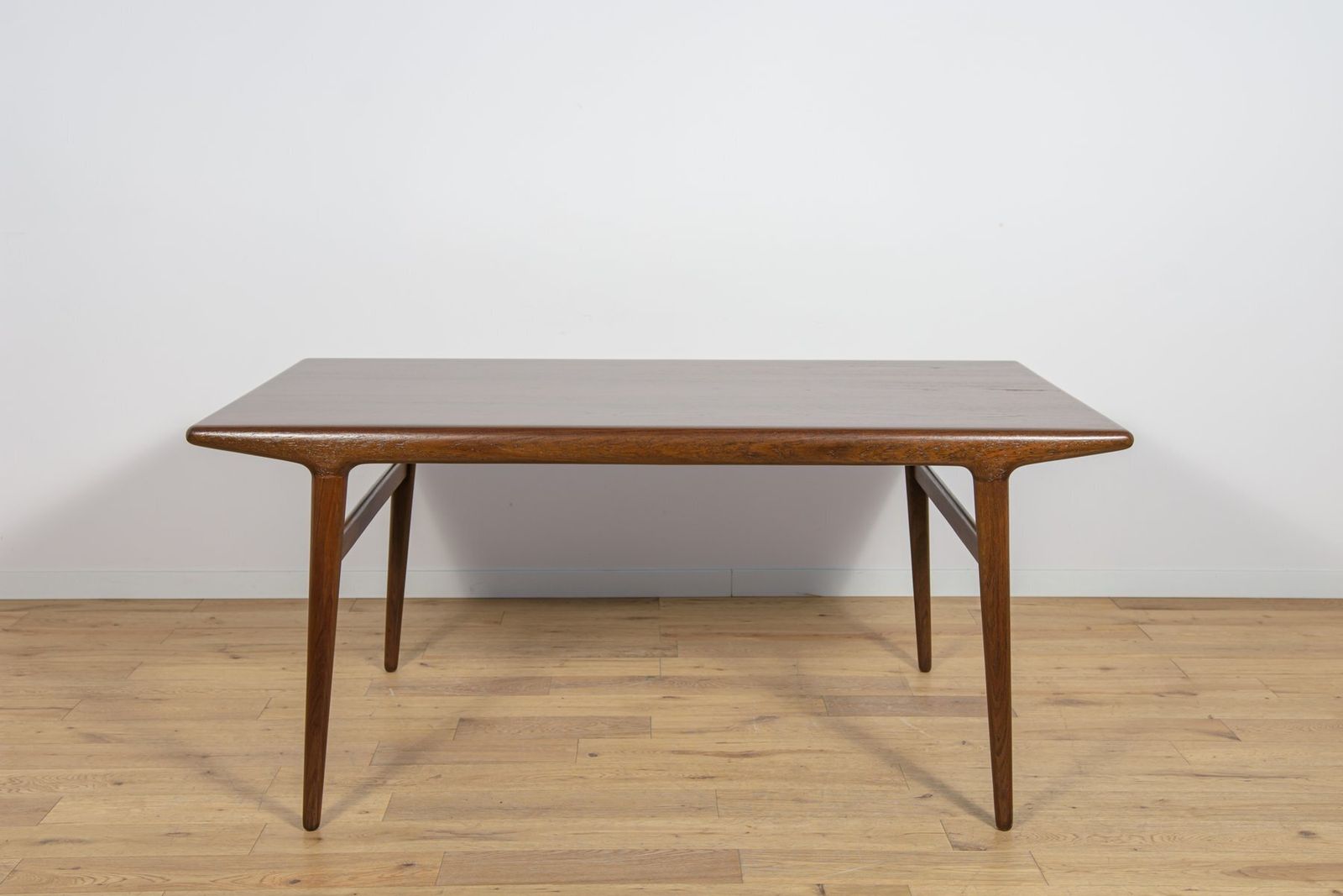 Mid Century Modern Teak Dining Table By Johannes Andersen For Uldum Mobelfabrik, 1960s photo for sale