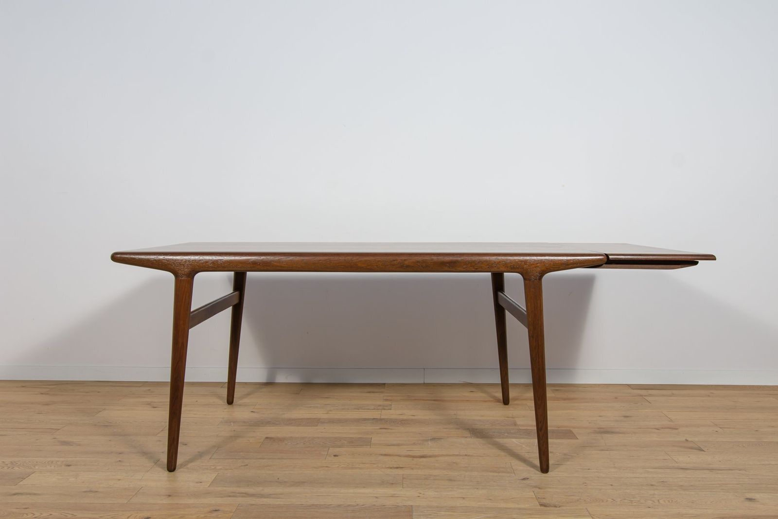 photo for sale Mid Century Modern Teak Dining Table By Johannes Andersen For Uldum Mobelfabrik, 1960s
