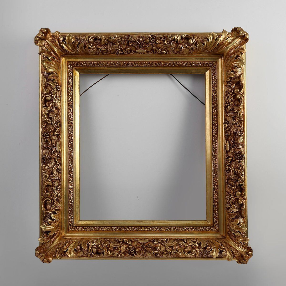 Louis XV Gilded Frame, Belgium, 1850s