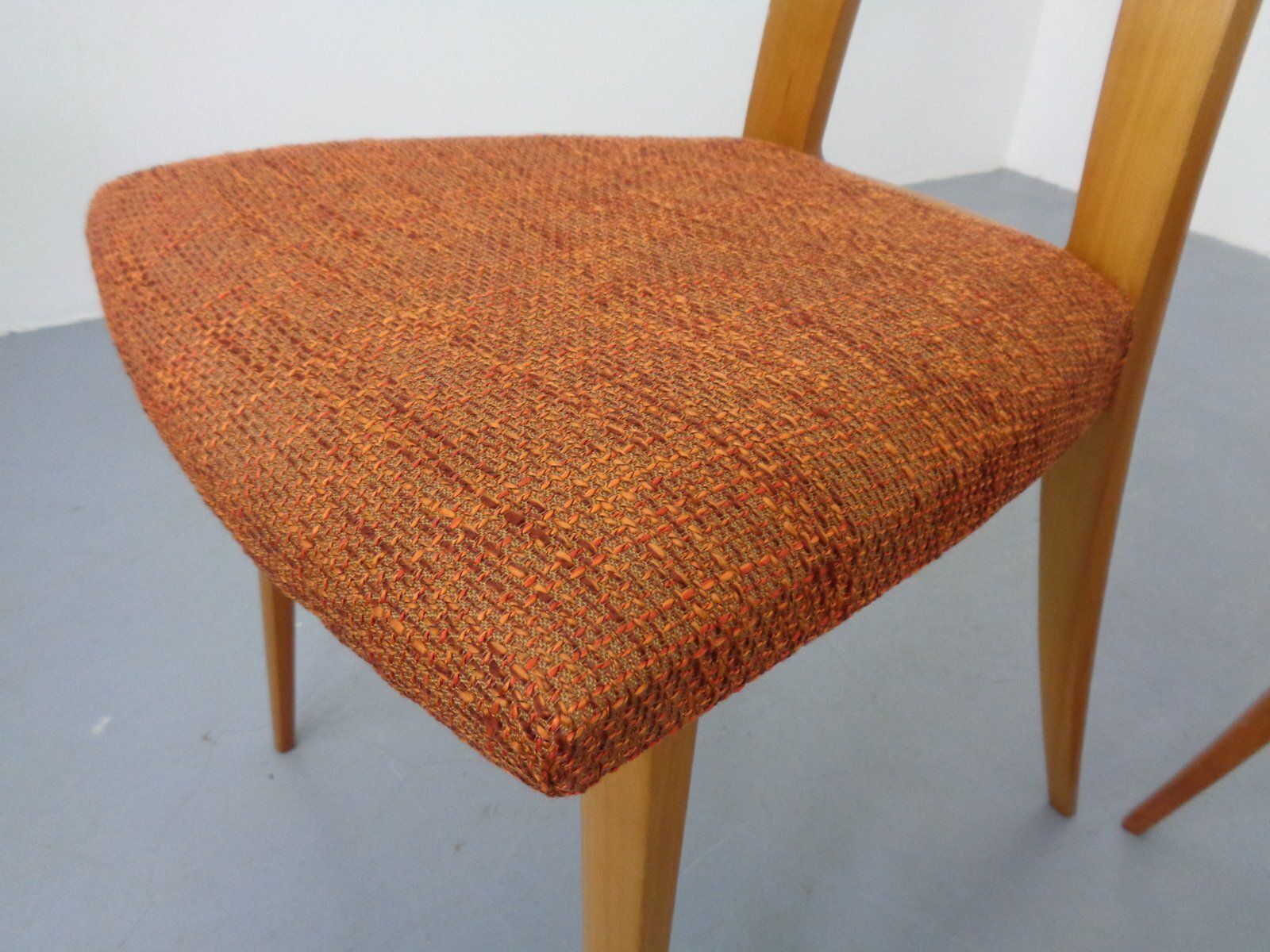 photo buy Cherry Wood Chairs From Ernst Martin Dettinger, Germany, 1960s, Set Of 2