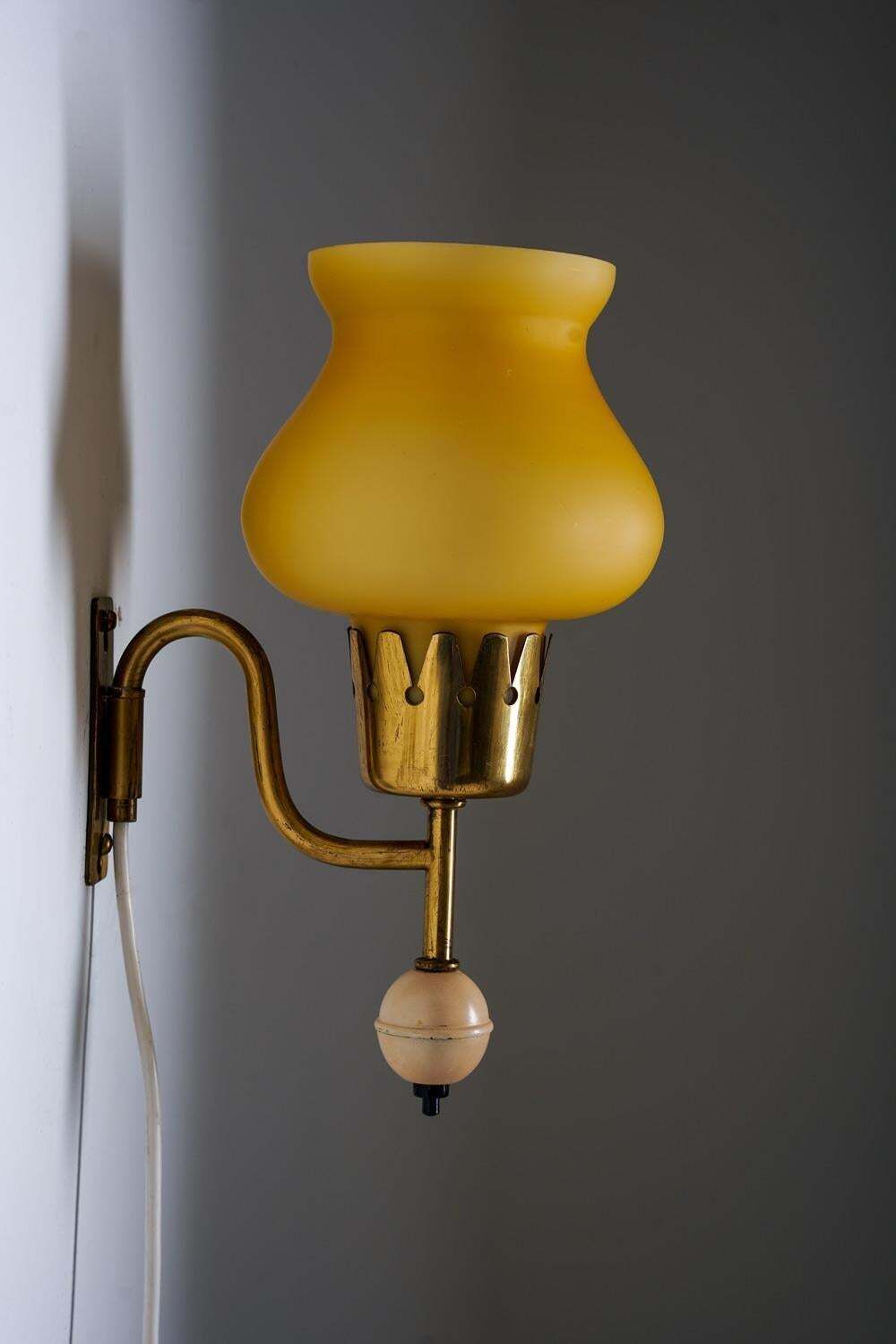 Wall Lamp By Erik Tidstrand For Nordiska Kompaniet (Nk), Sweden, 1950s  1 photo furniture