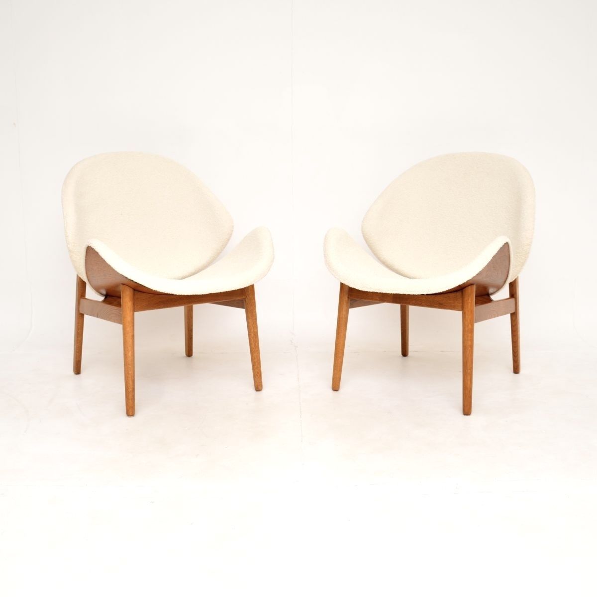 Pair Of Danish Vintage Lounge Chairs By Hans Olsen photo 4225.0