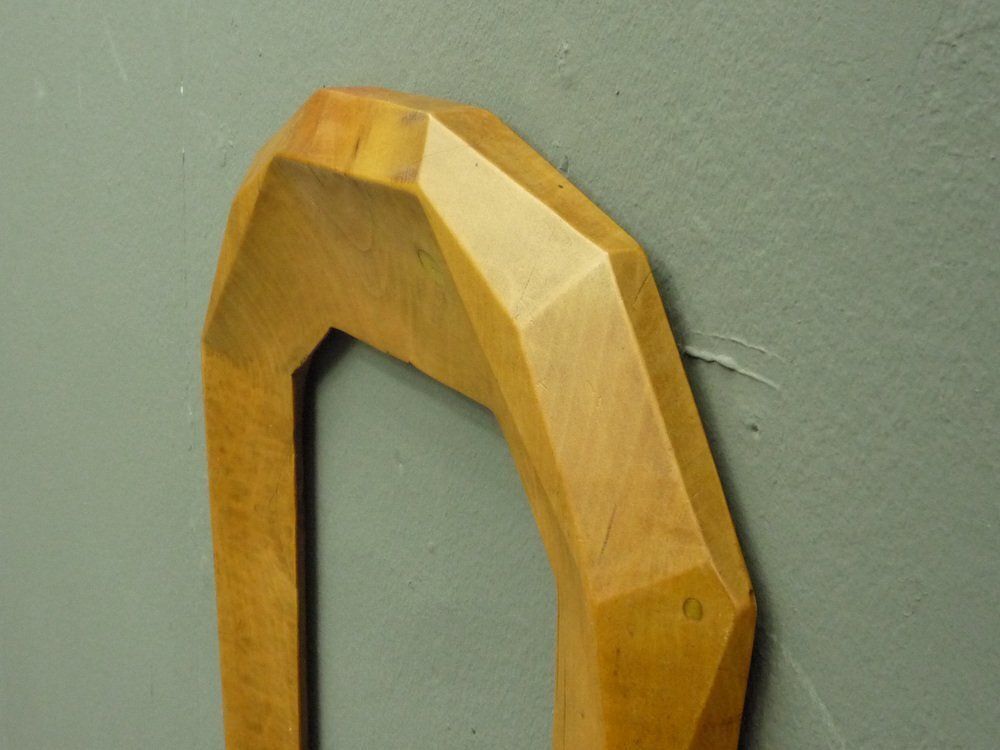 Anthroposophical Photo Frame Made Of Linden Wood By Siegfried Pütz, 1920s photo vinterior
