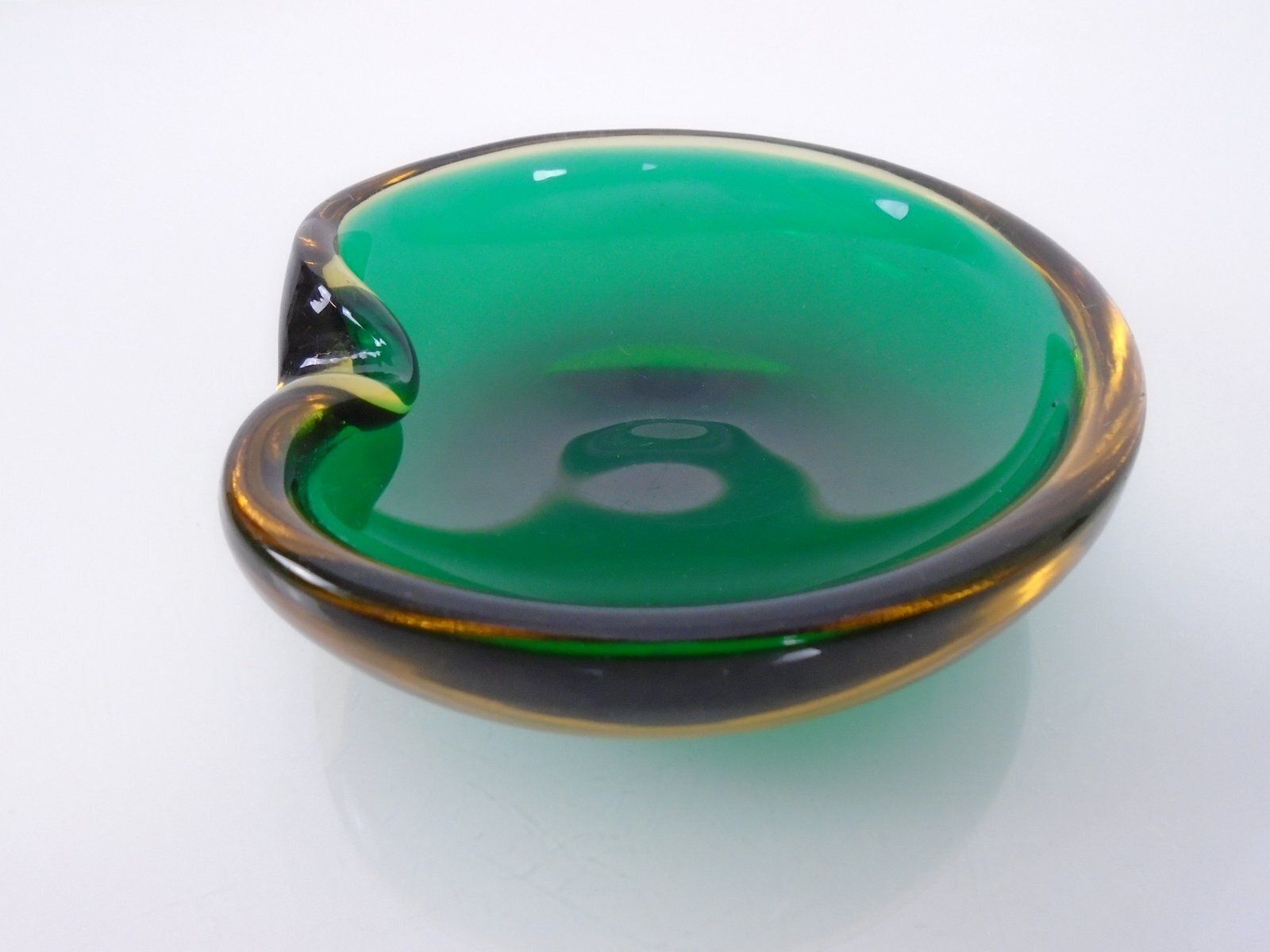 Sommerso Murano Glass Ashtray, Italy, 1960s photo furniture