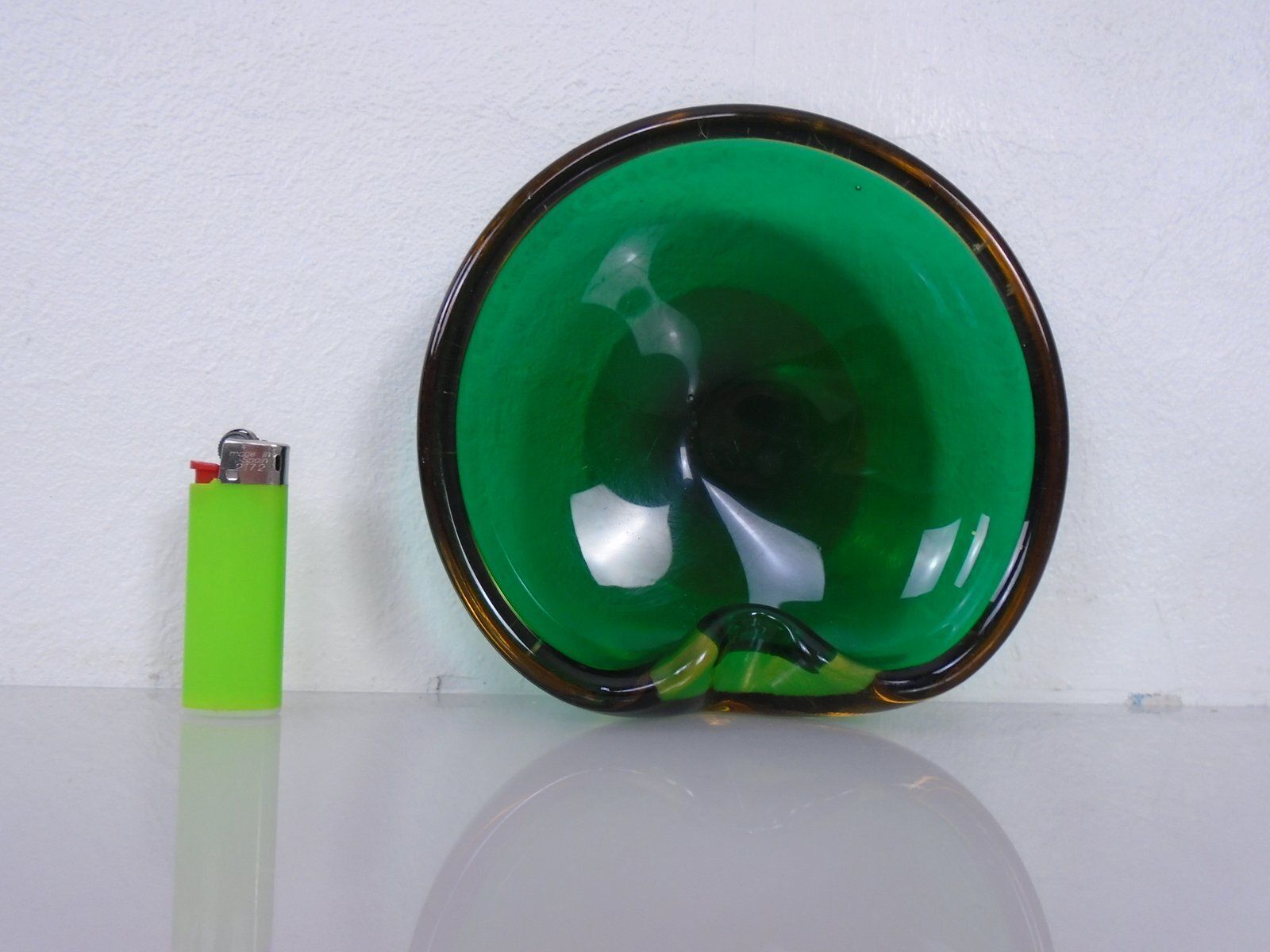 Sommerso Murano Glass Ashtray, Italy, 1960s photo 191.0