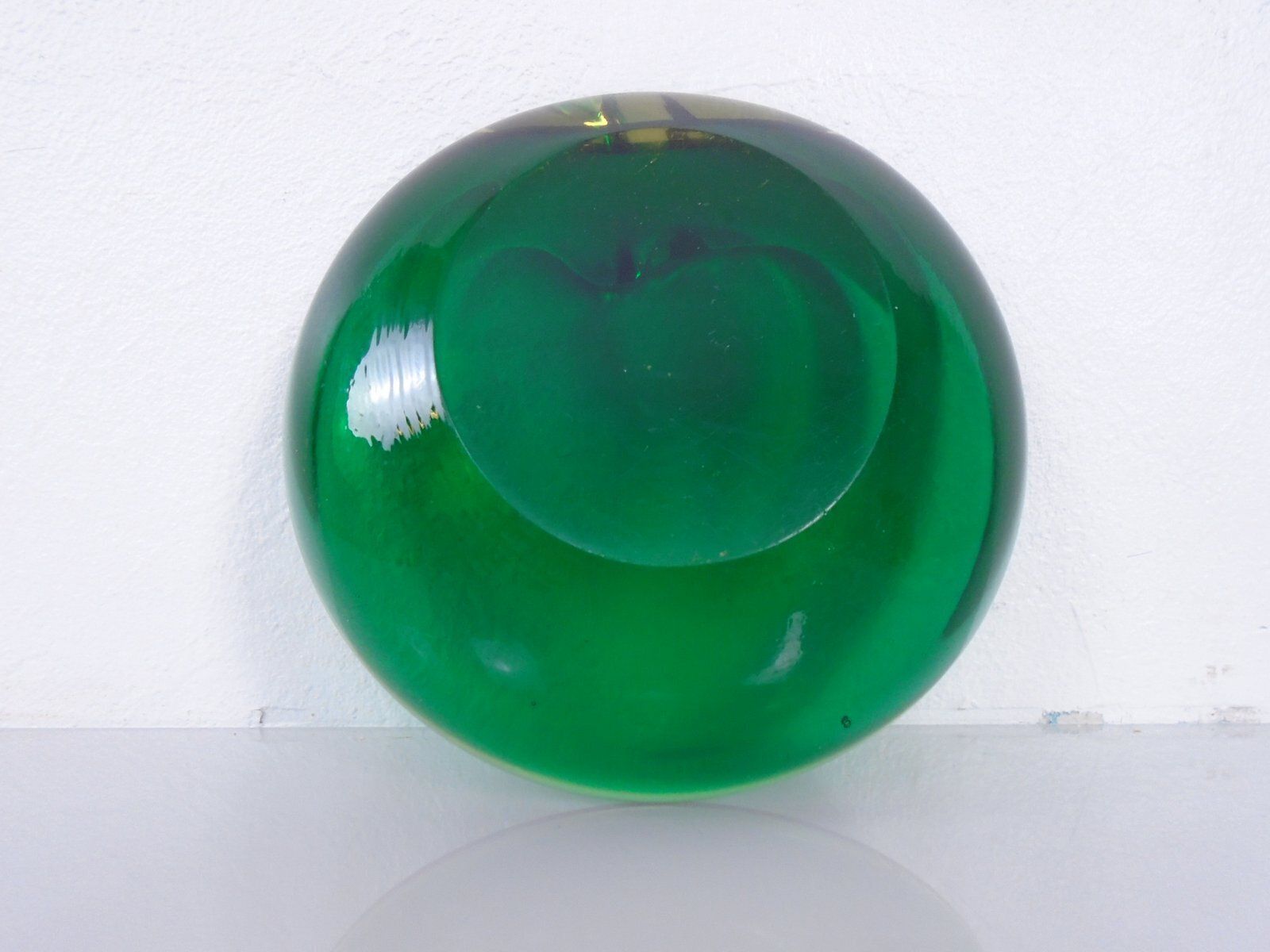 Sommerso Murano Glass Ashtray, Italy, 1960s photo buy