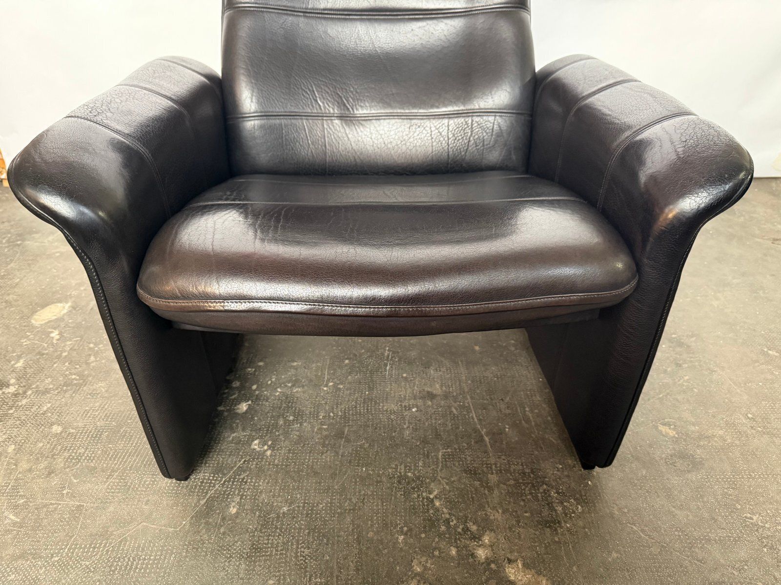 Black Leather Ds 50 Lounge Chairs From De Sede, 1970s, Set Of 2 photo 1208.0