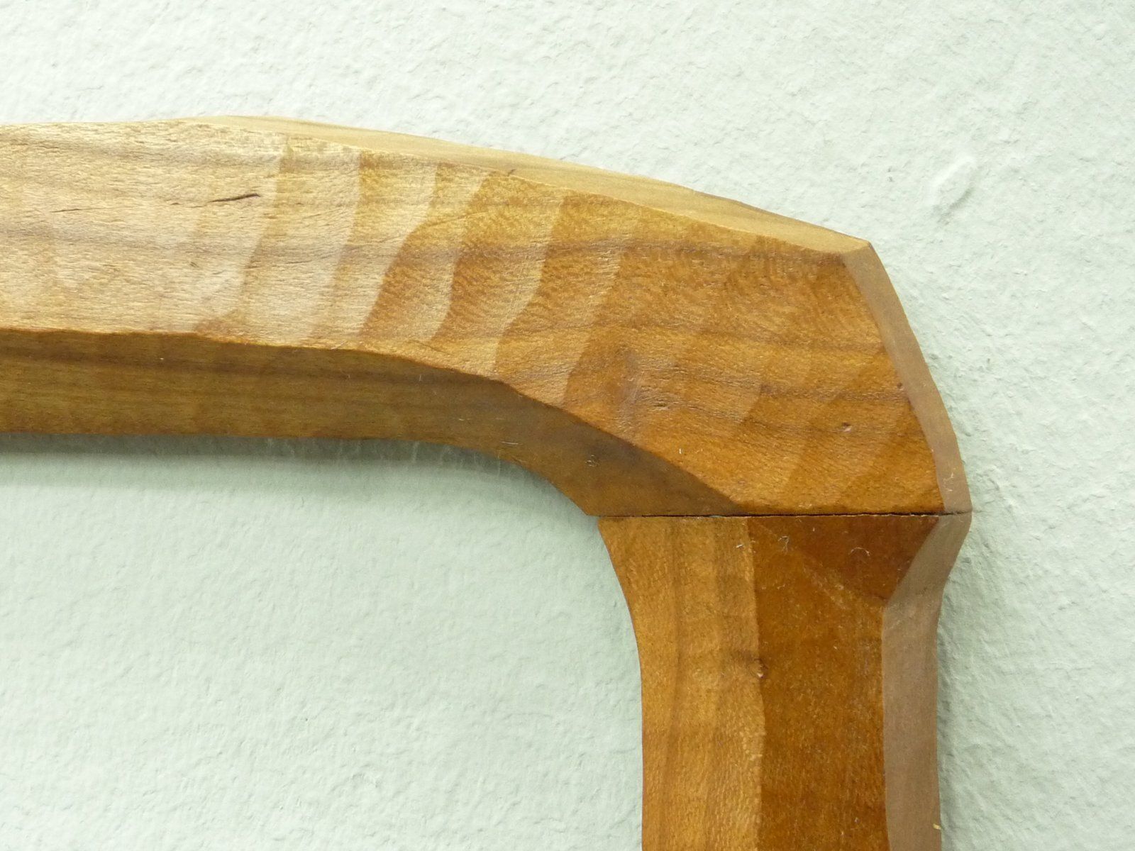 Anthroposophical Picture Frame Made Of Walnut Wood, 1940s photo 585.0