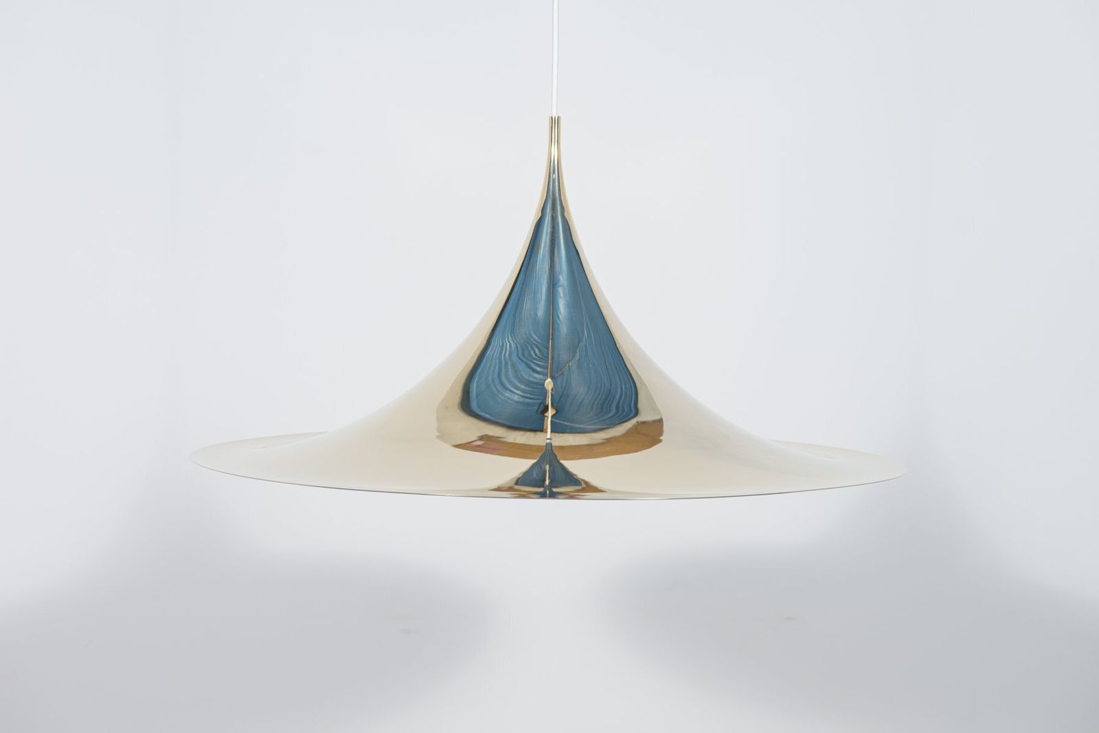 Semi Pendant Lamp By Claus Bonderup & Torsten Thorup For Fog & Mørup, 1960s