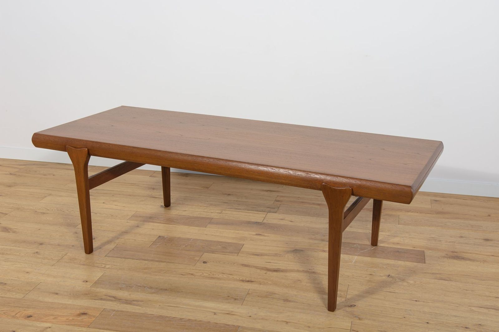 Mid Century Teak Coffee Table By Johannes Andersen For Cfc Silkeborg, Denmark, 1960s