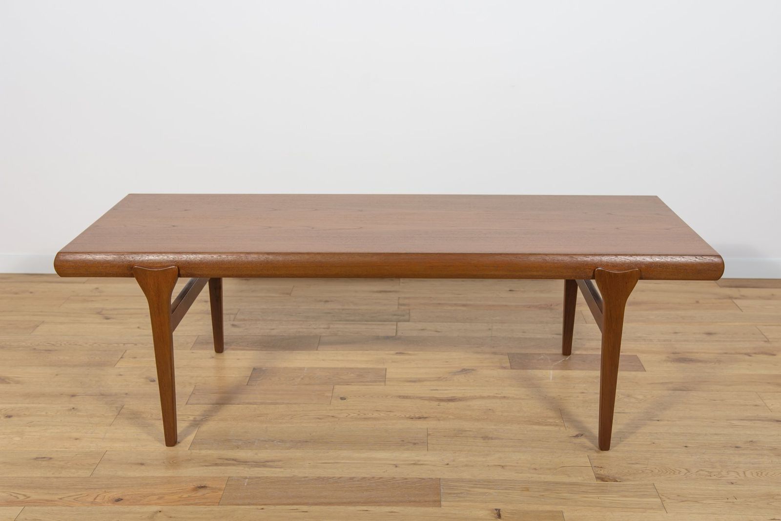 Mid Century Teak Coffee Table By Johannes Andersen For Cfc Silkeborg, Denmark, 1960s photo for sale