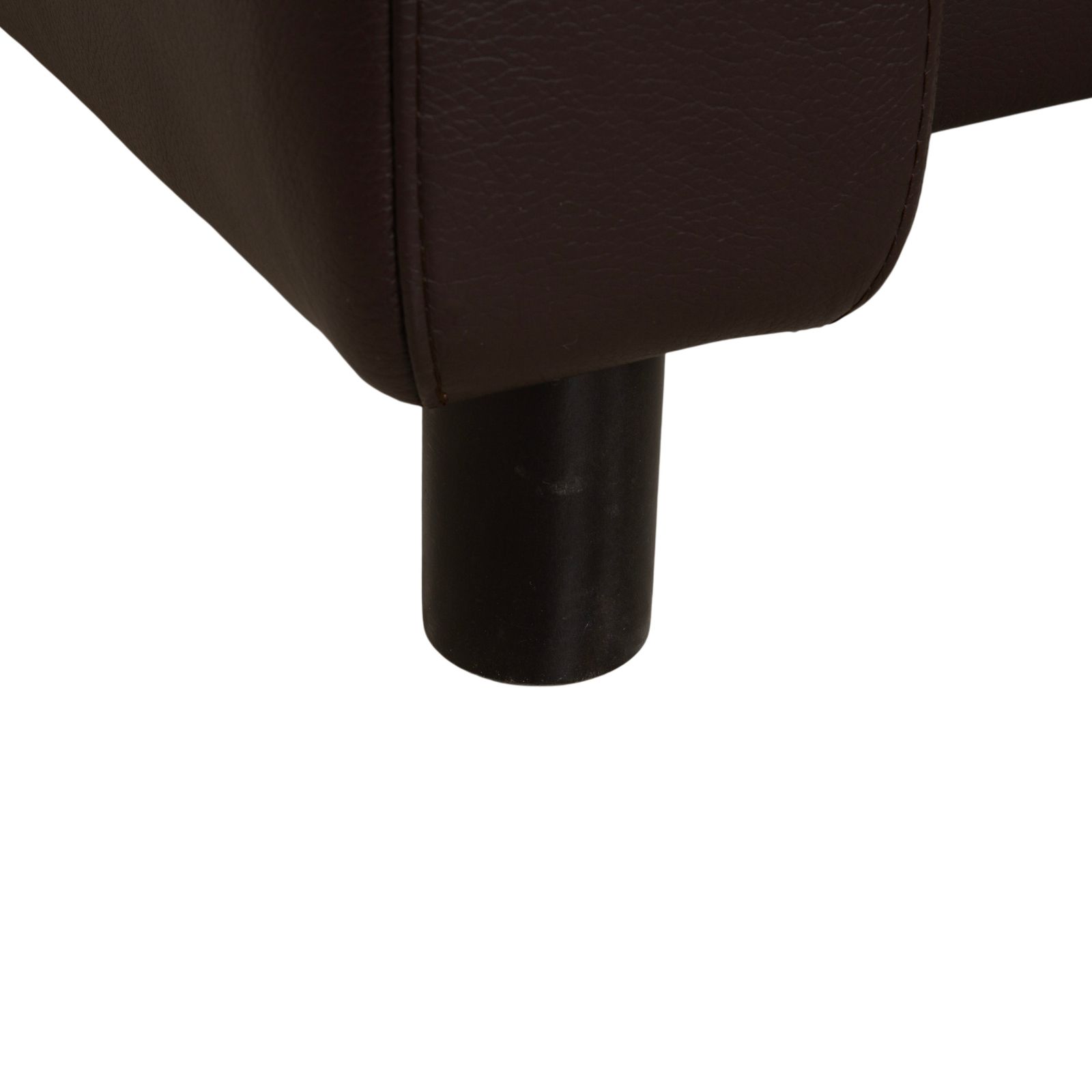 photo furniture Canapé 3 places Stressless Wave en cuir brun espresso, fonction manuelle