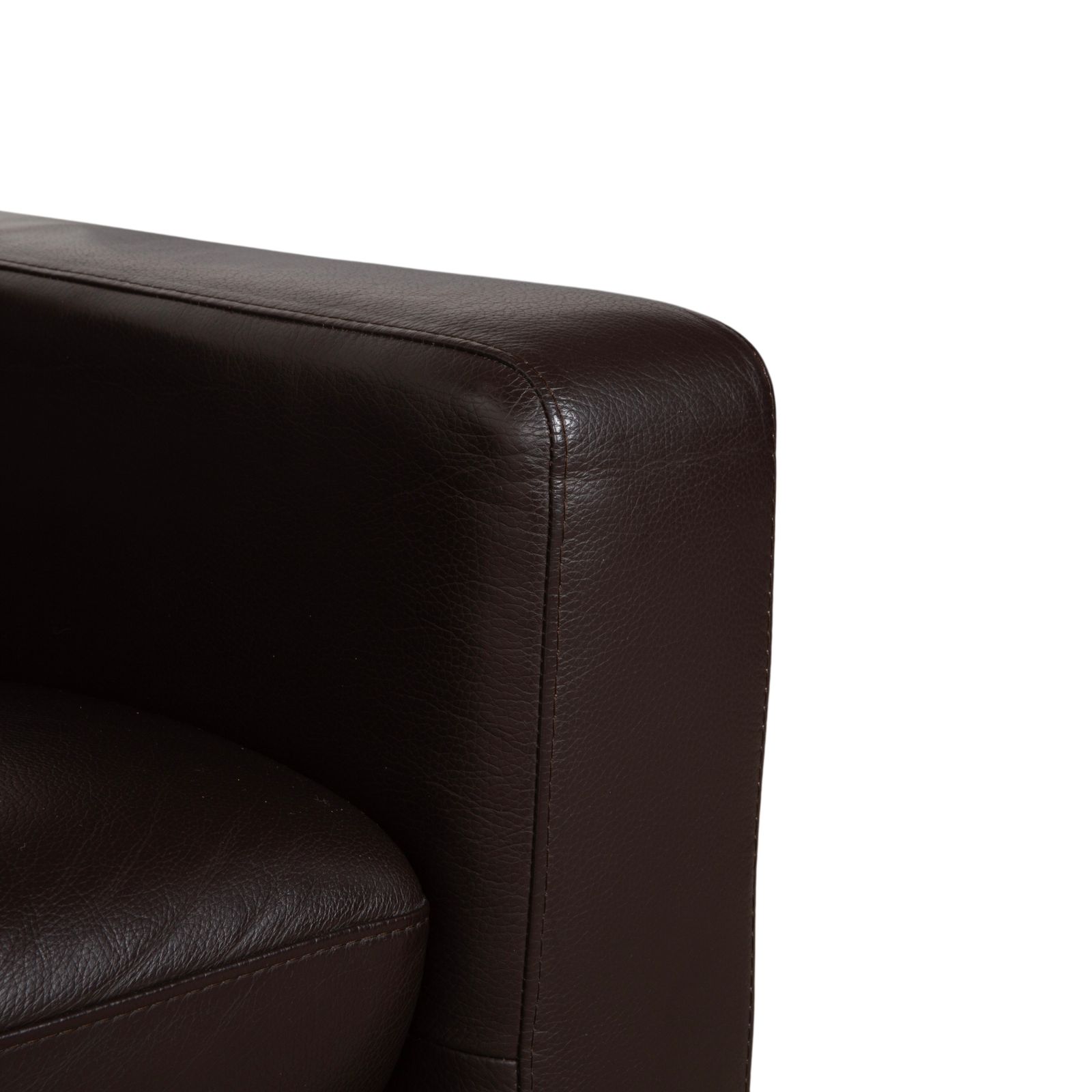 photo for sale Canapé 3 places Stressless Wave en cuir brun espresso, fonction manuelle
