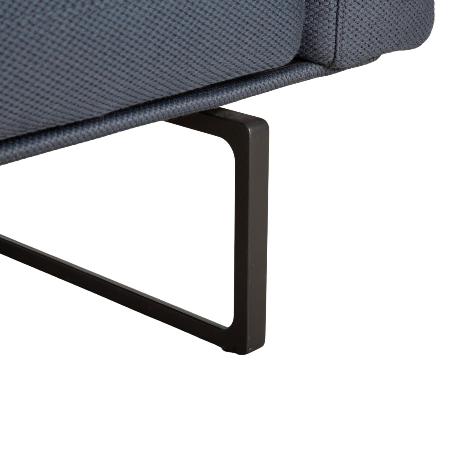 Canapé Cassina 8 en tissu bleu-gris 4 places photo Mobilier