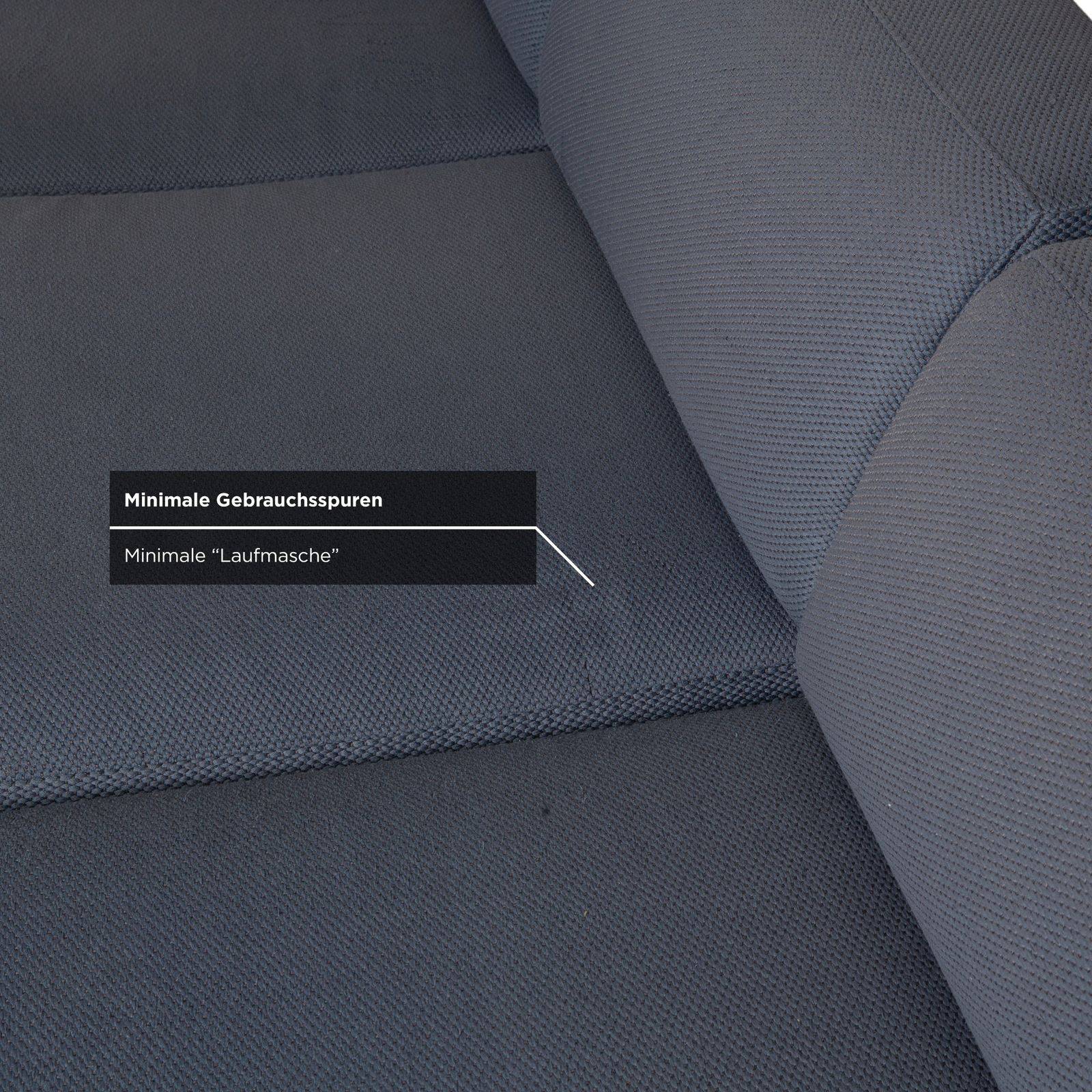 photo furniture Canapé Cassina 8 en tissu bleu-gris 4 places