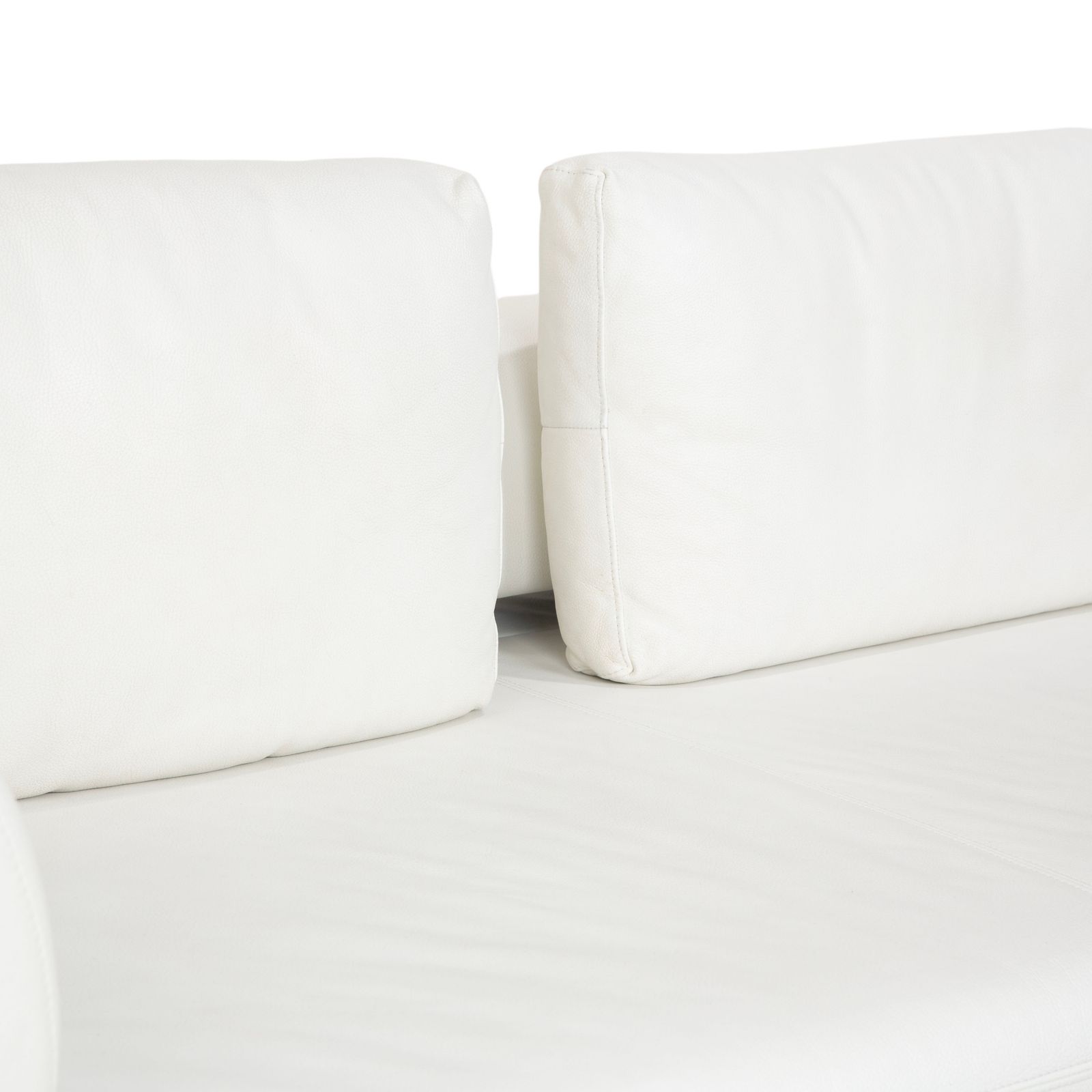 Canapé d'angle Ewald Schillig Brand Face en cuir blanc photo 3241.0