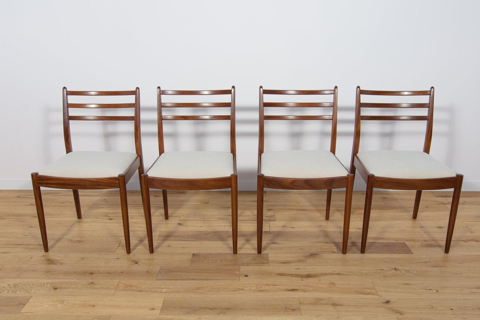 Mid Century Teak Dining Chairs By Victor Wilkins For G Plan, 1960s, Set Of 4 photo 1166.0