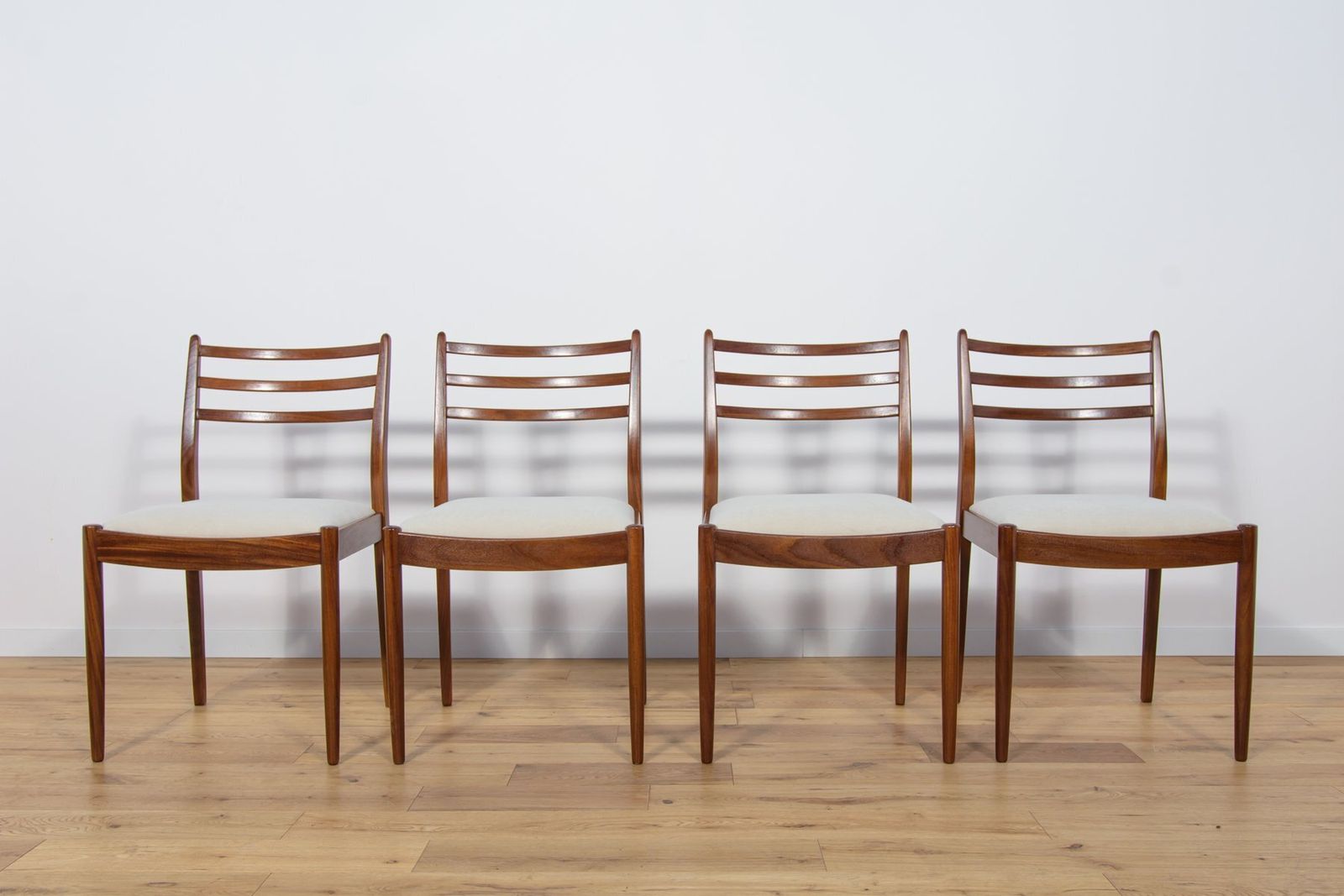 Mid Century Teak Dining Chairs By Victor Wilkins For G Plan, 1960s, Set Of 4 photo vinterior