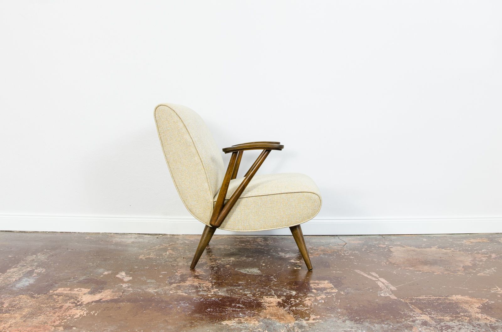 Mid Century Armchair "300 110" By Gfm, Poland, 1960s photo vinterior