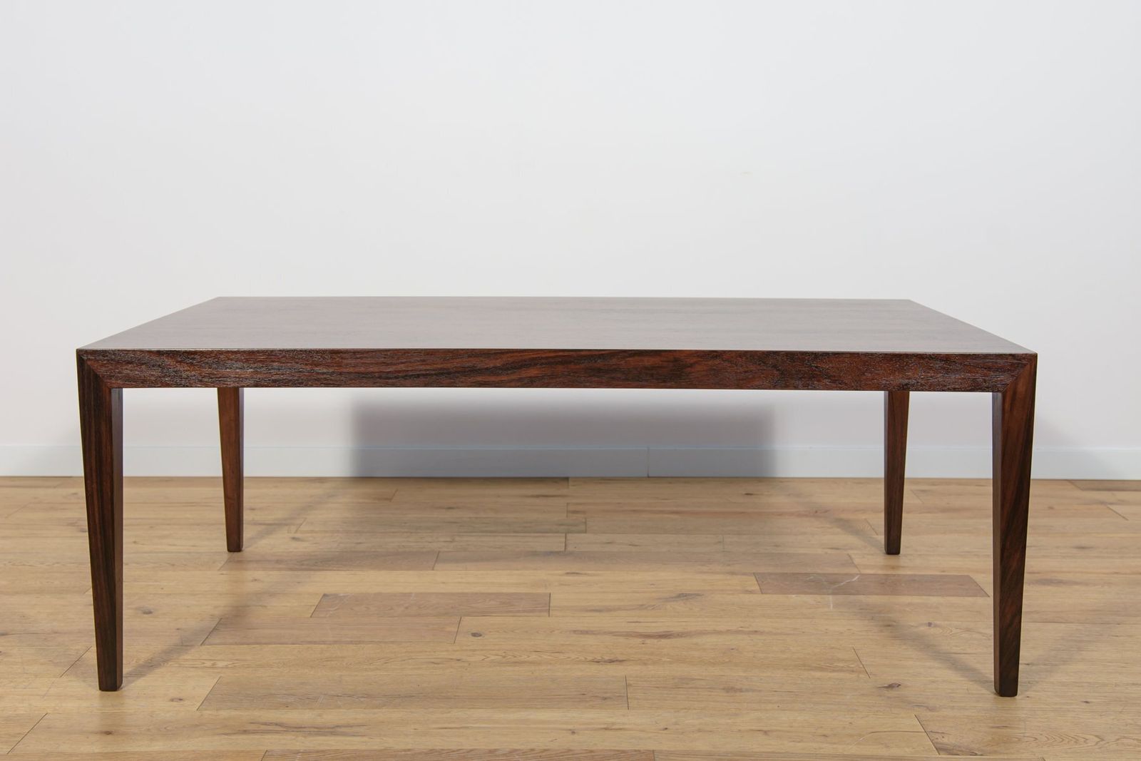 Mid Century Rosewood Coffee Table By Severin Hansen For Haslev Furniture Carpentry, 1960s photo for sale