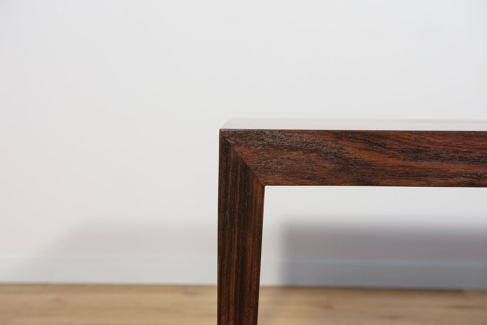 Furniture Mid Century Rosewood Coffee Table By Severin Hansen For Haslev Furniture Carpentry, 1960s photo