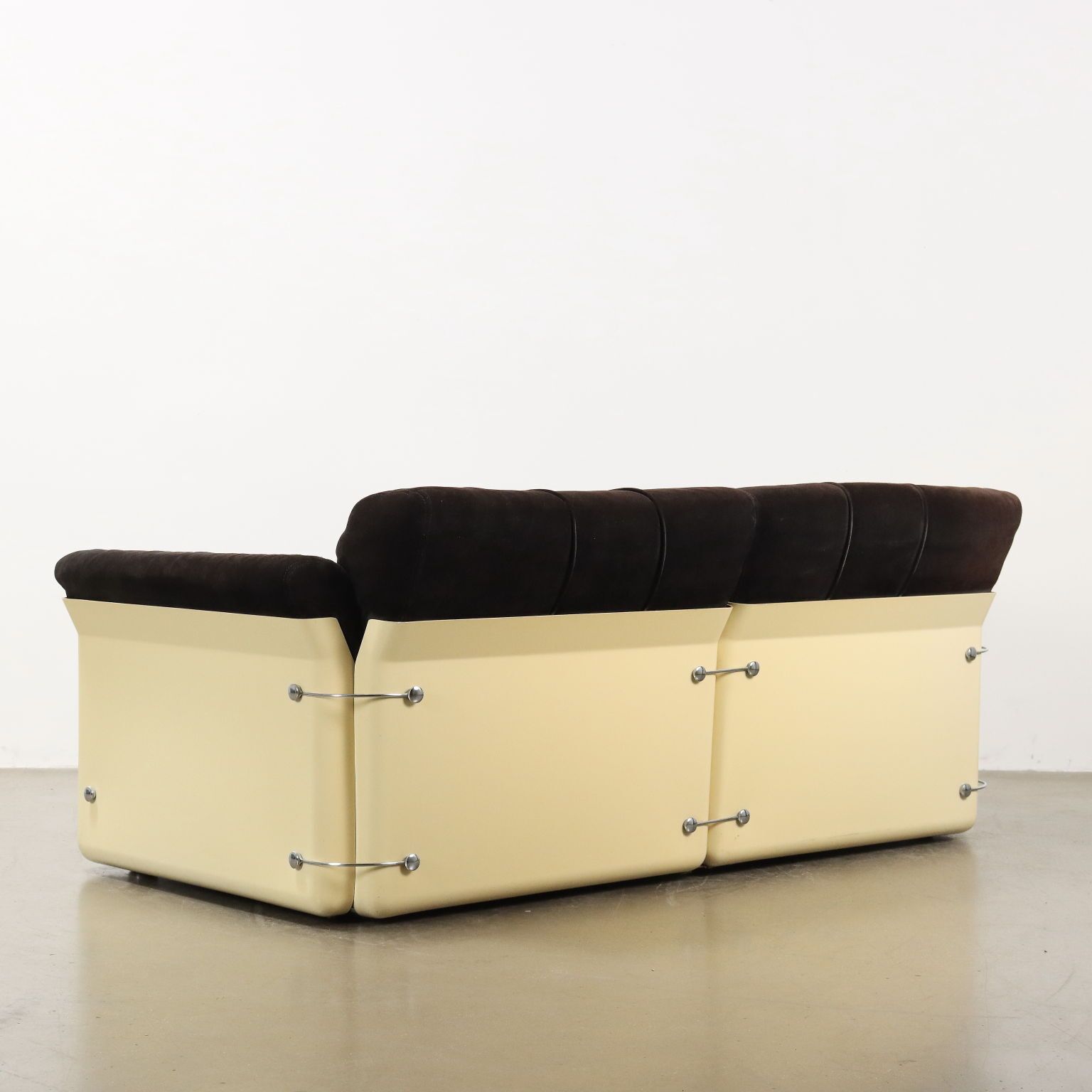 Furniture Saporiti Larissa Sofa Vintage Design Vittorio Introini 1970s photo